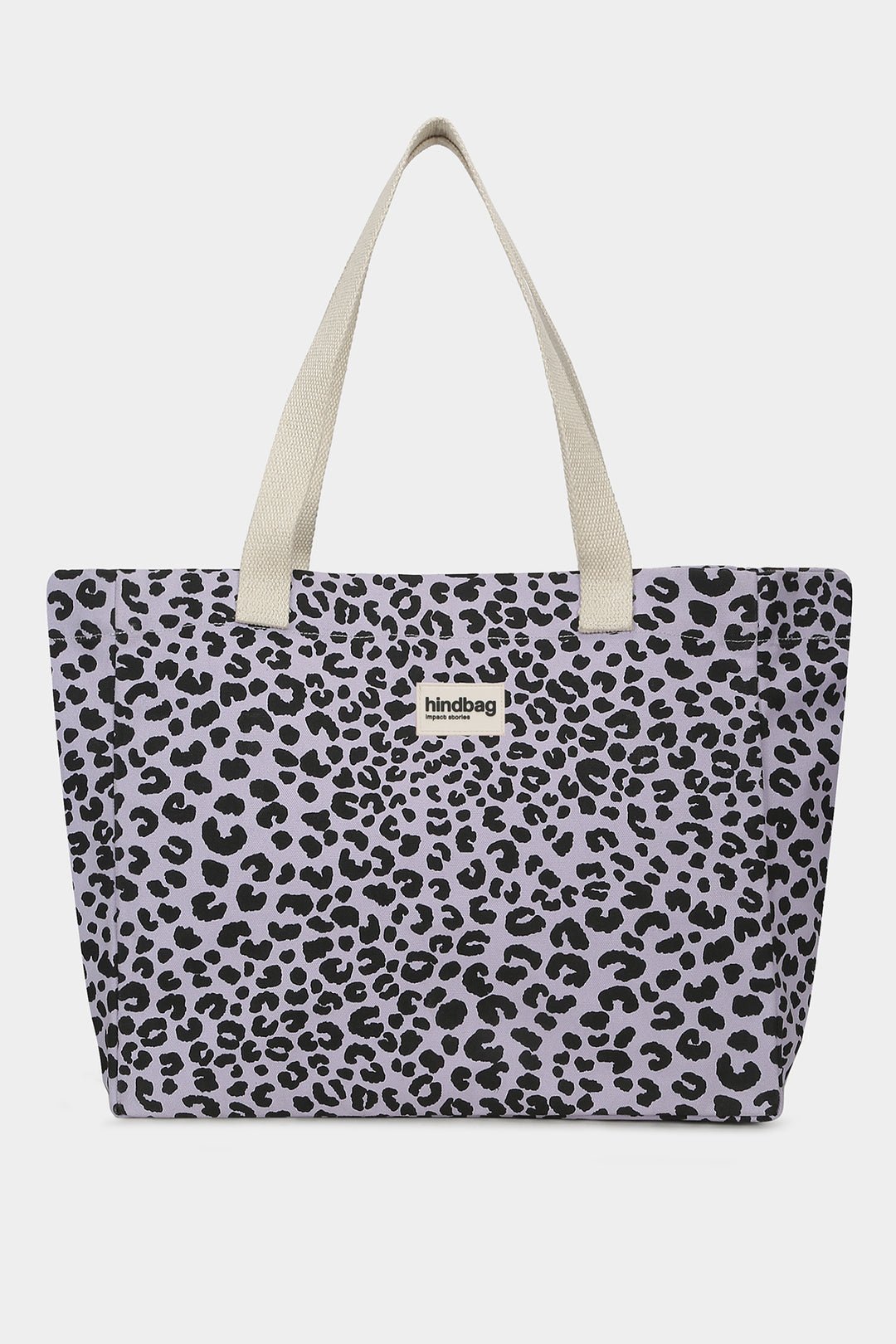 Cotton tote bag HINDBAG Purple