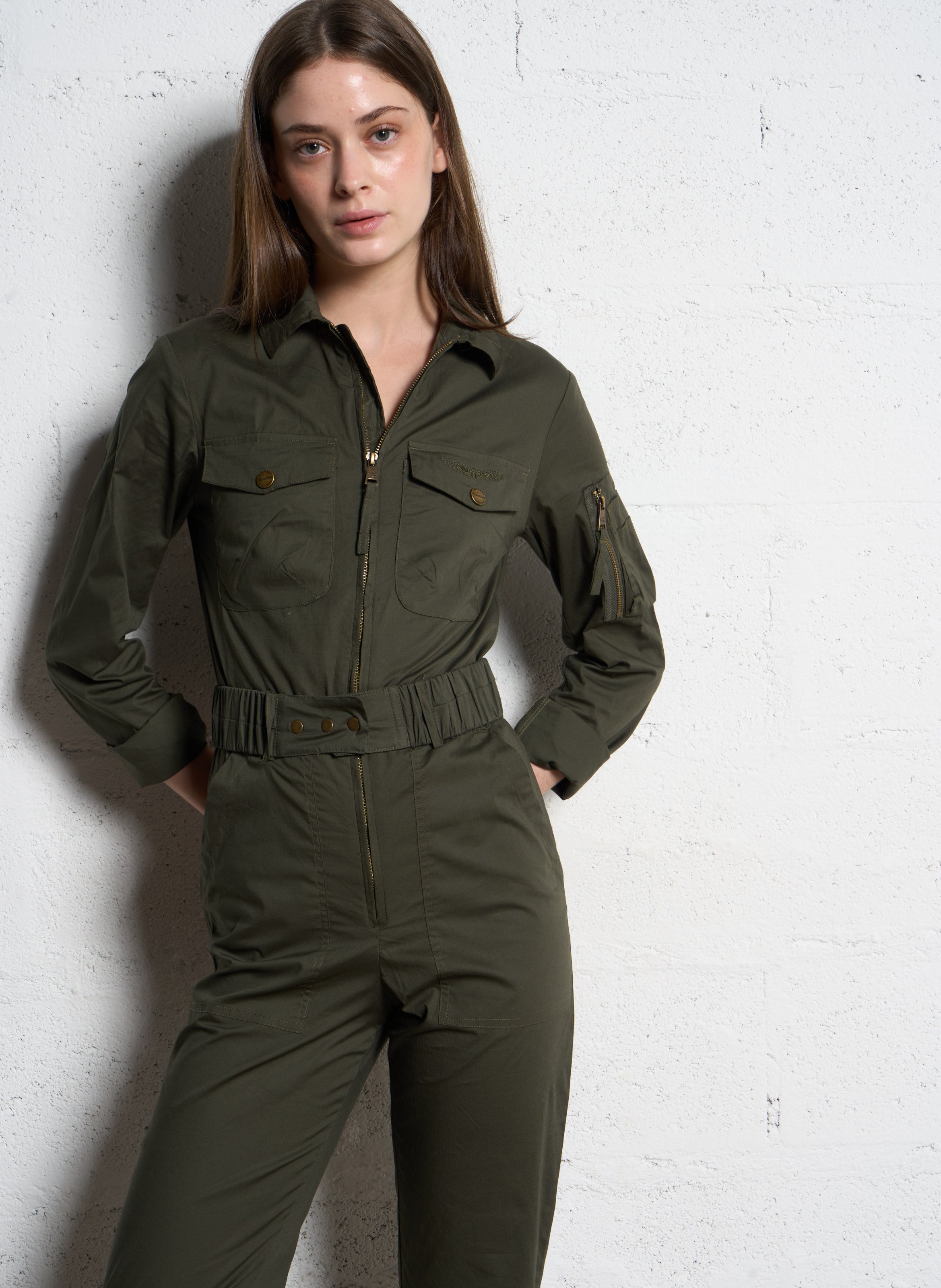 Combinaison en coton mélangé BOMBERS ORIGINAL Kaki