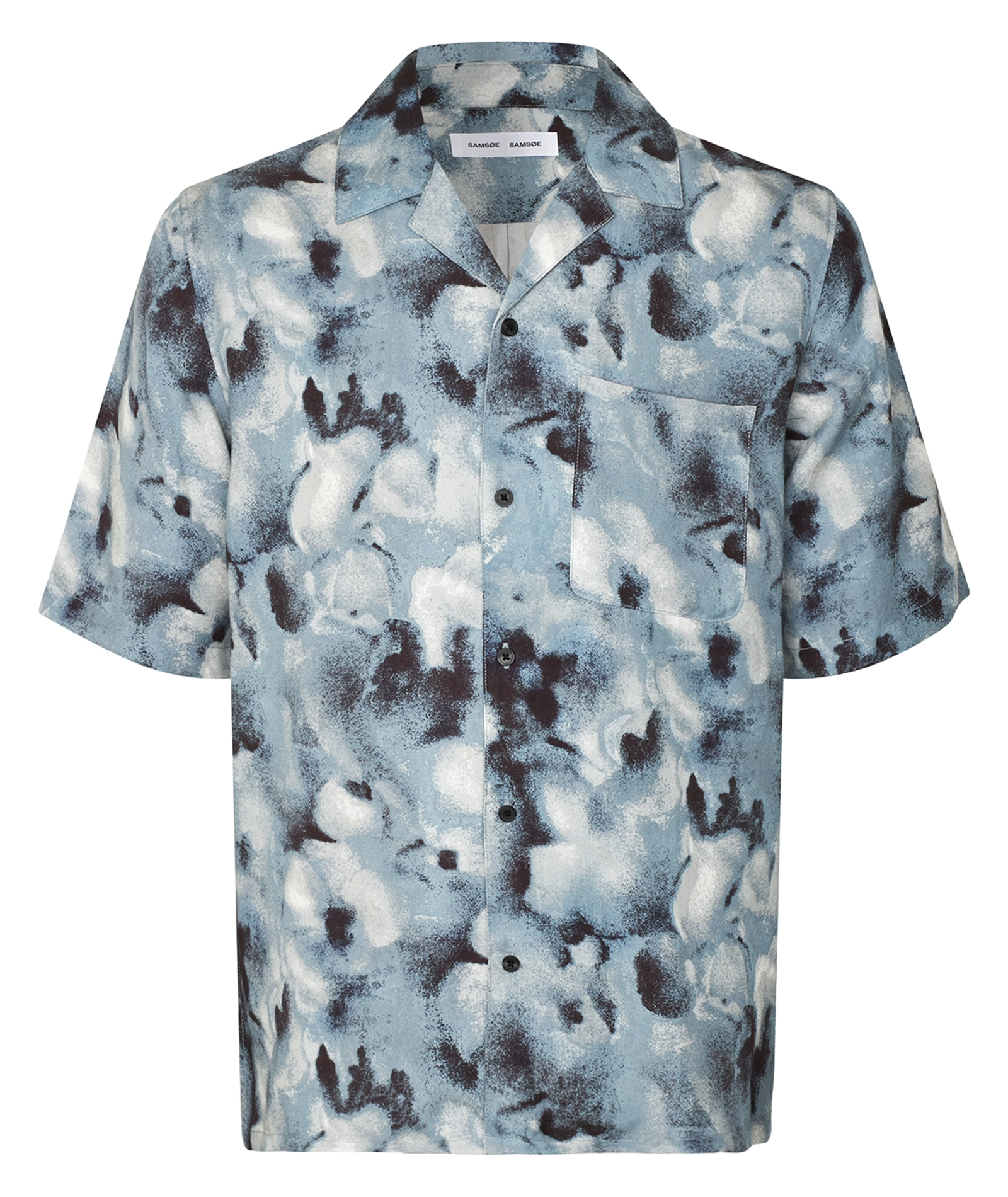 Chemise droite imprimée SAMSOE SAMSOE Multicolore