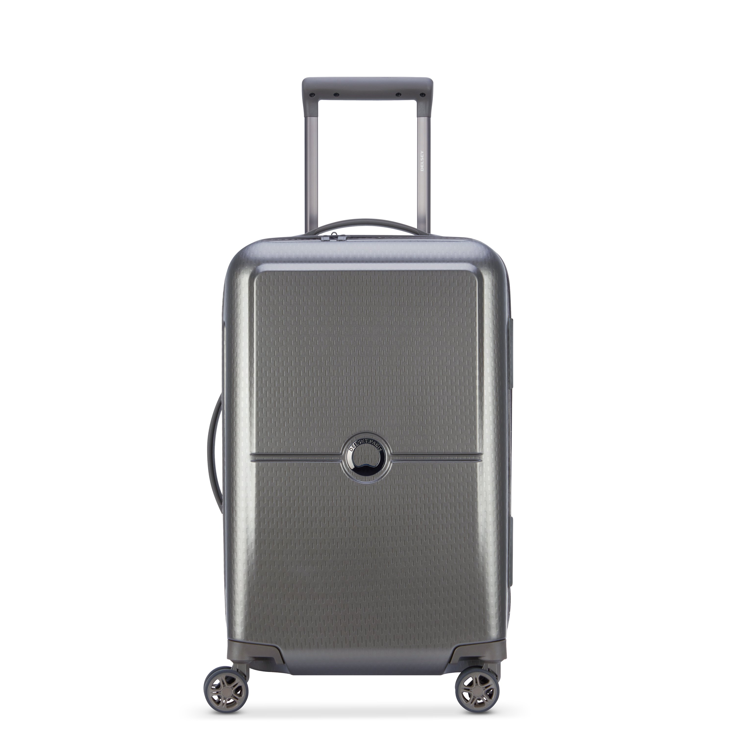 Rigid cabin suitcase Silver