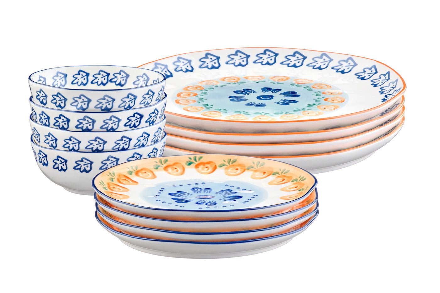 Service the essentials napoli - 12 pieces - citrus BJORN White