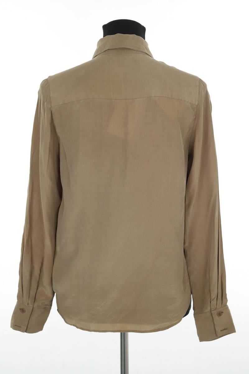 Daniel silk shirt LAURENCE BRAS - Seconde Main Khaki