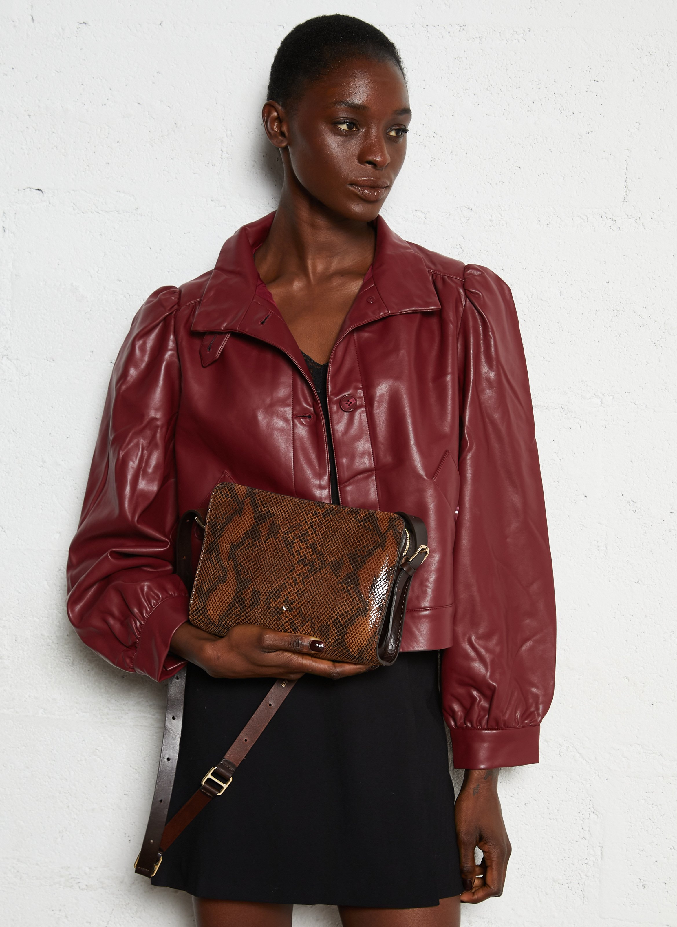 Brieftasche aus Leder HERBERT FRERE SOEUR Braun