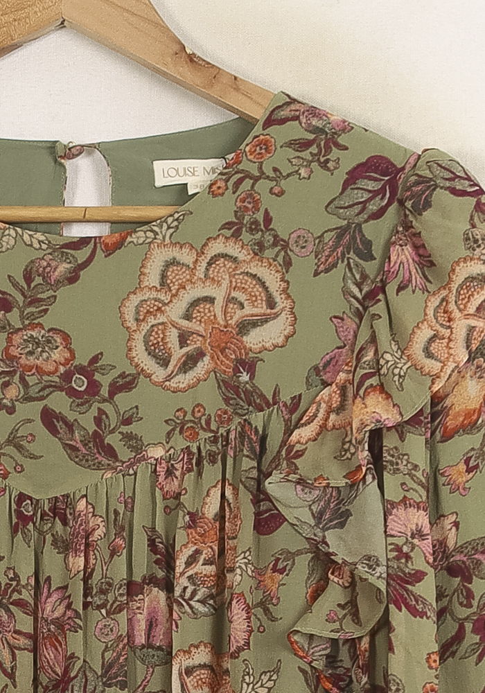 Short & Midi Dress LOUISE MISHA - Seconde Main Green