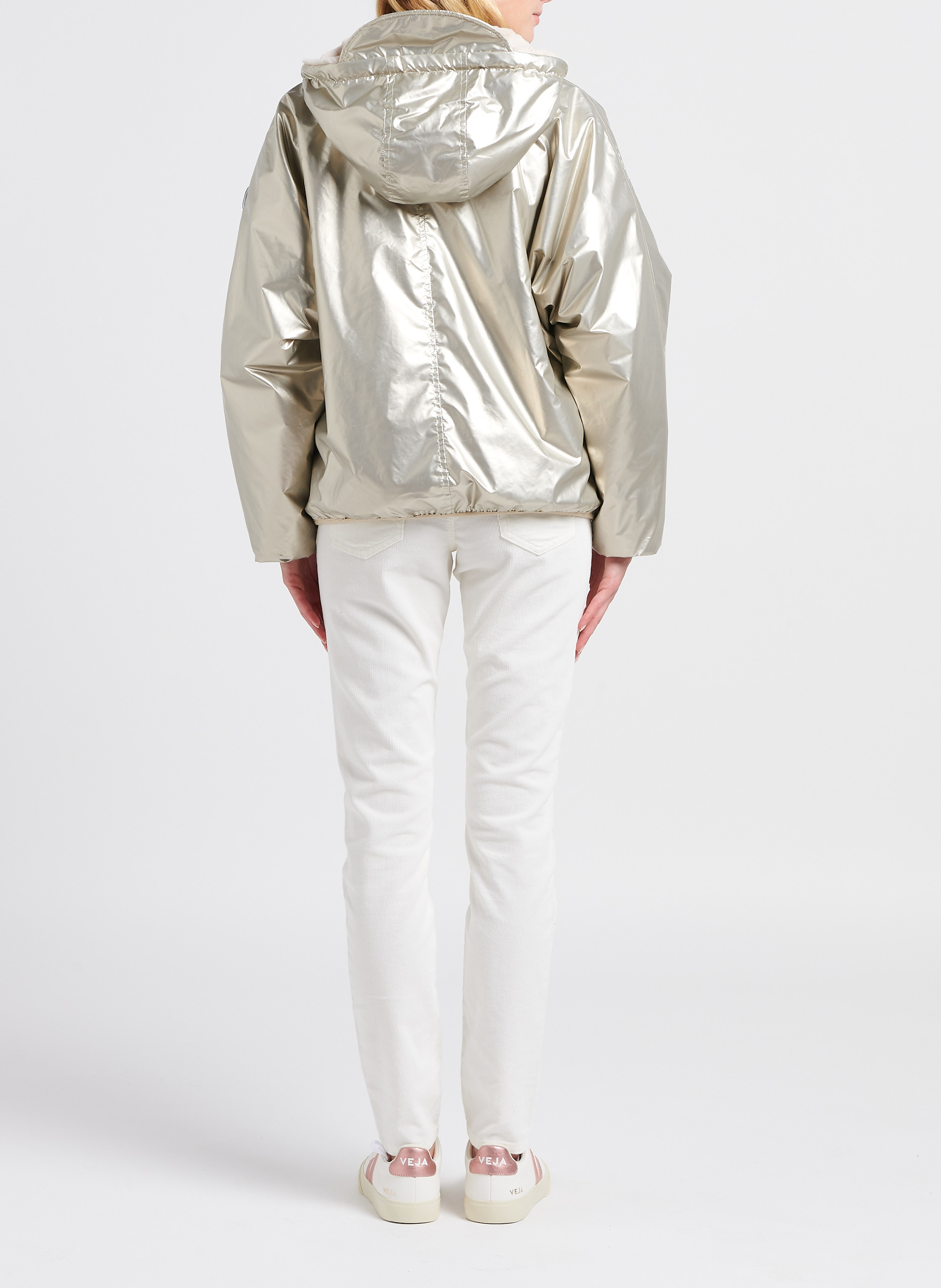 Wende-Windjacke mit Kapuze LA PETITE ETOILE Golden