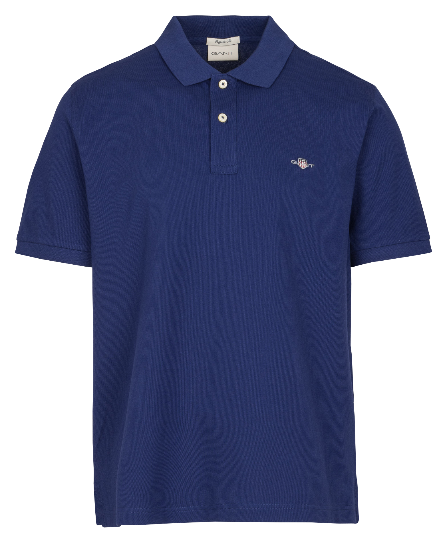 Cotton polo shirt GANT Blue
