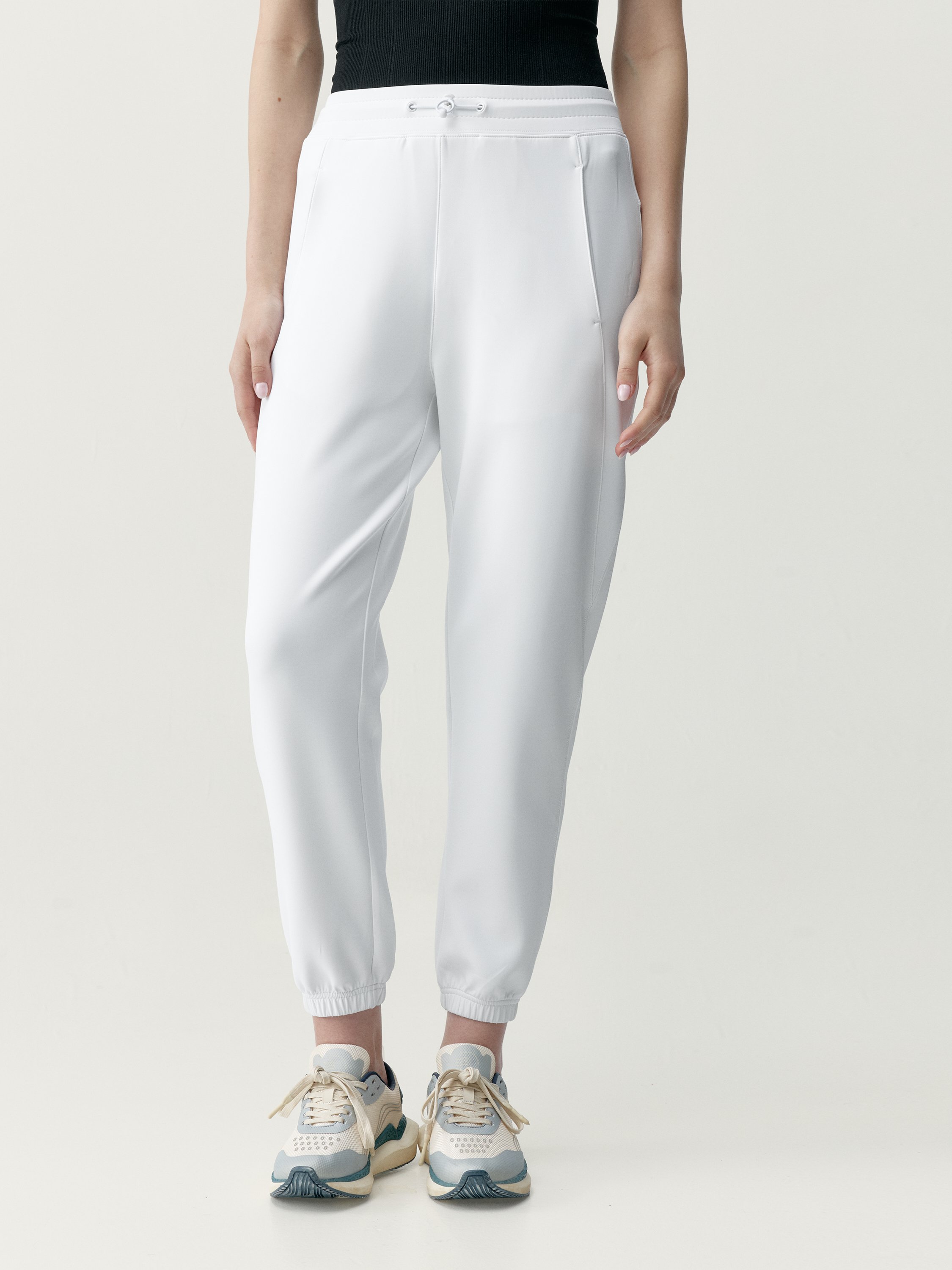 Pantalon jogpant athleisure lyssa BORN Blanc