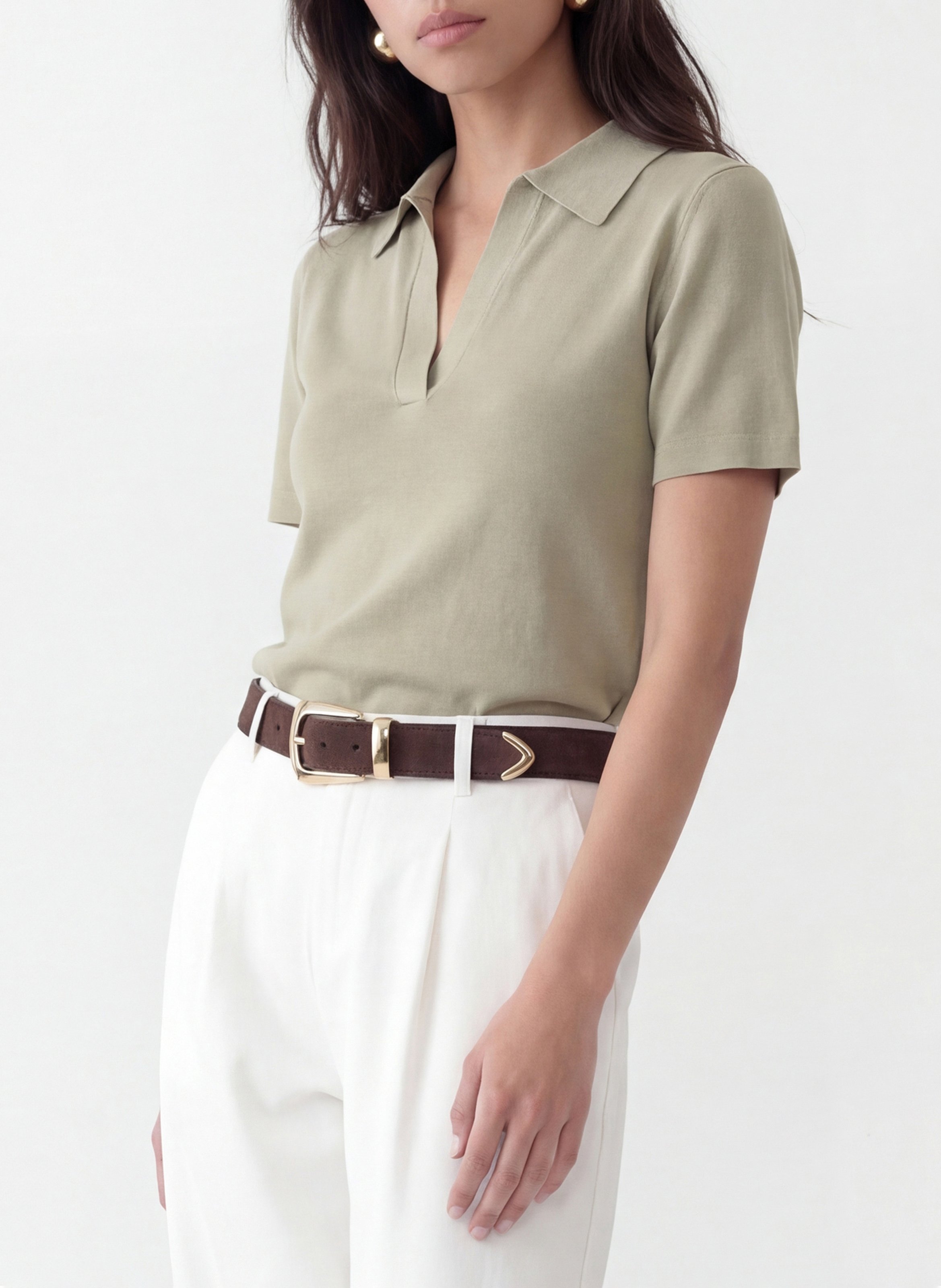 Polo droit KOOKAI Vert