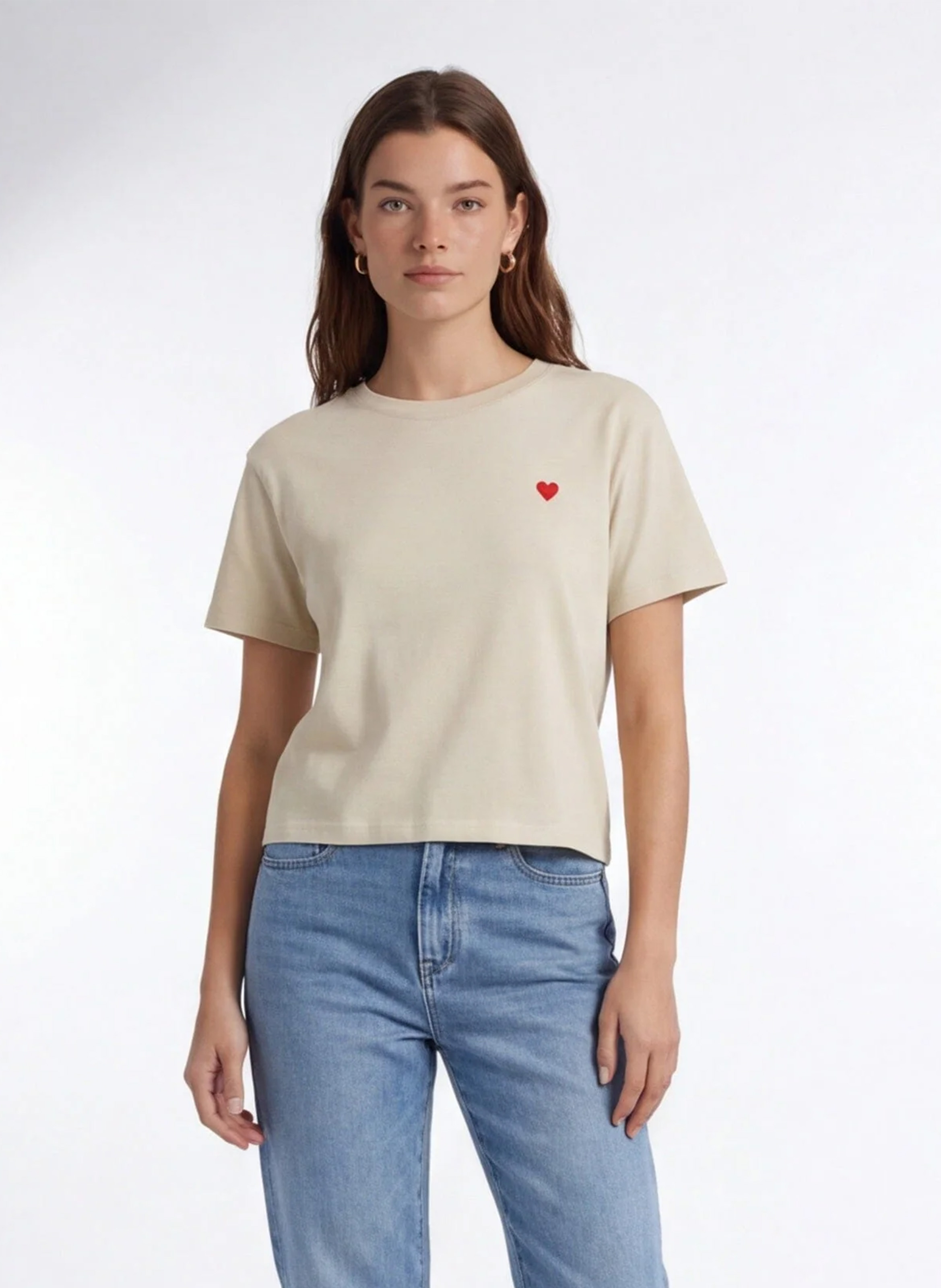 Tee-shirt col rond en coton KOOKAI