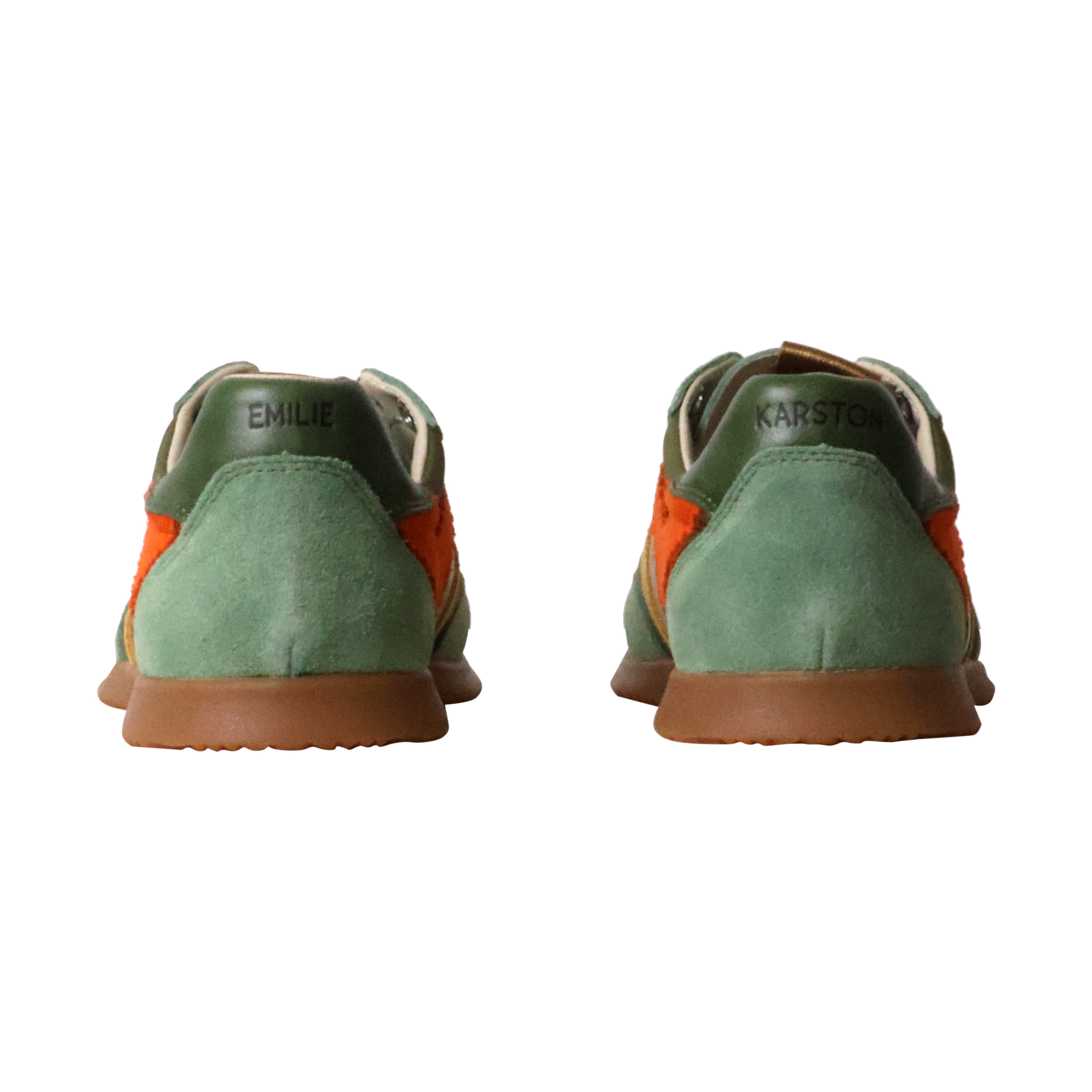 Arrietty leather sneakers EMILIE KARSTON Green