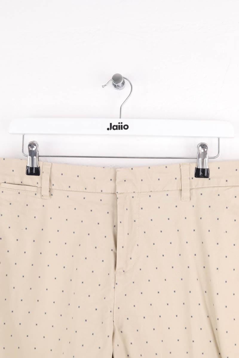 Carrot trousers TOMMY HILFIGER - SECONDE MAIN Beige