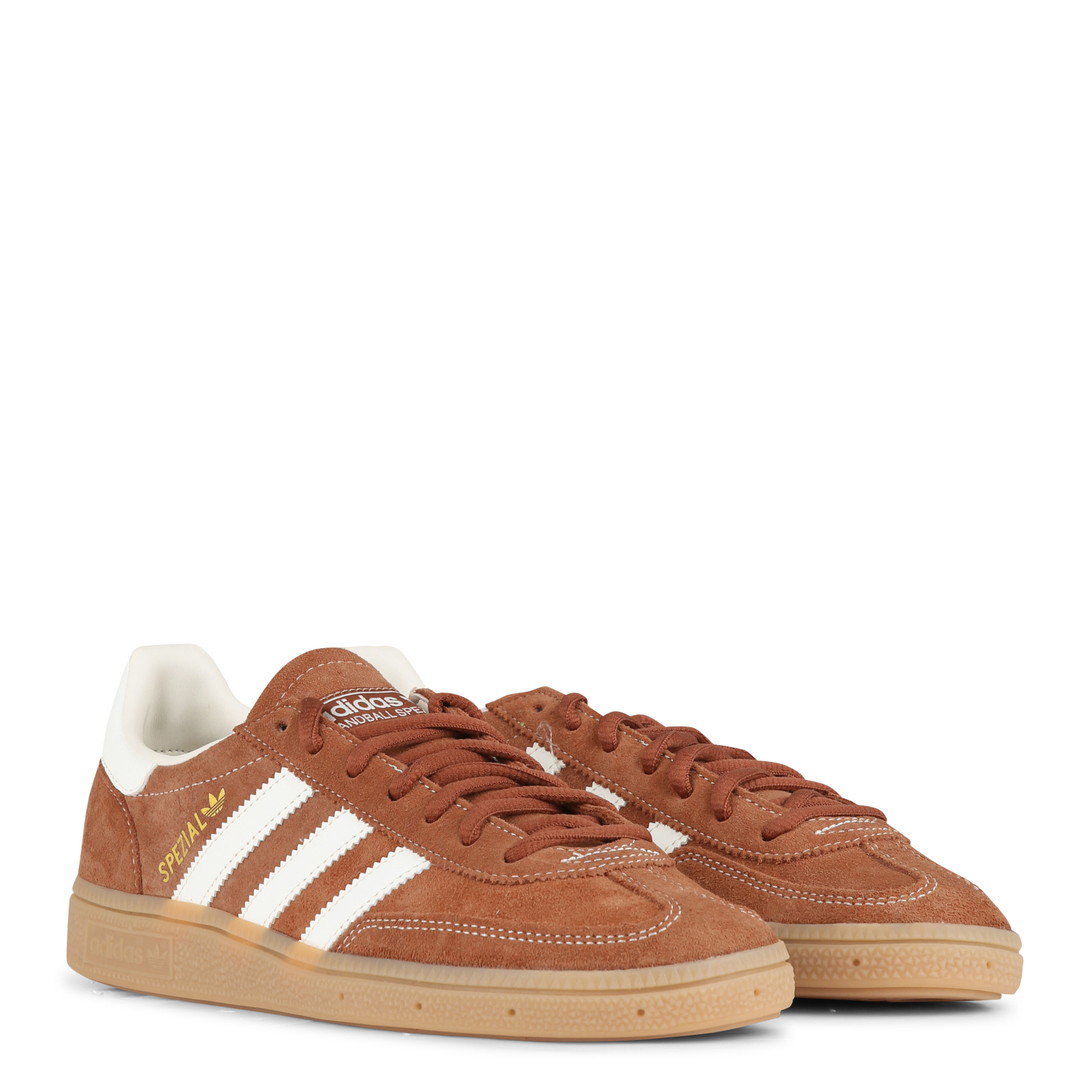 Baskets basses unies ADIDAS Marron