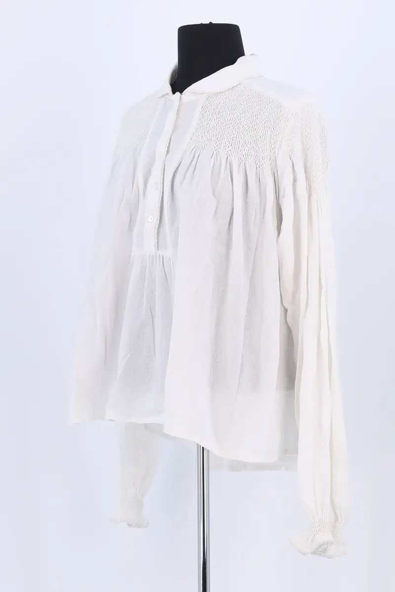 Blouse LAURENCE BRAS - Seconde Main White