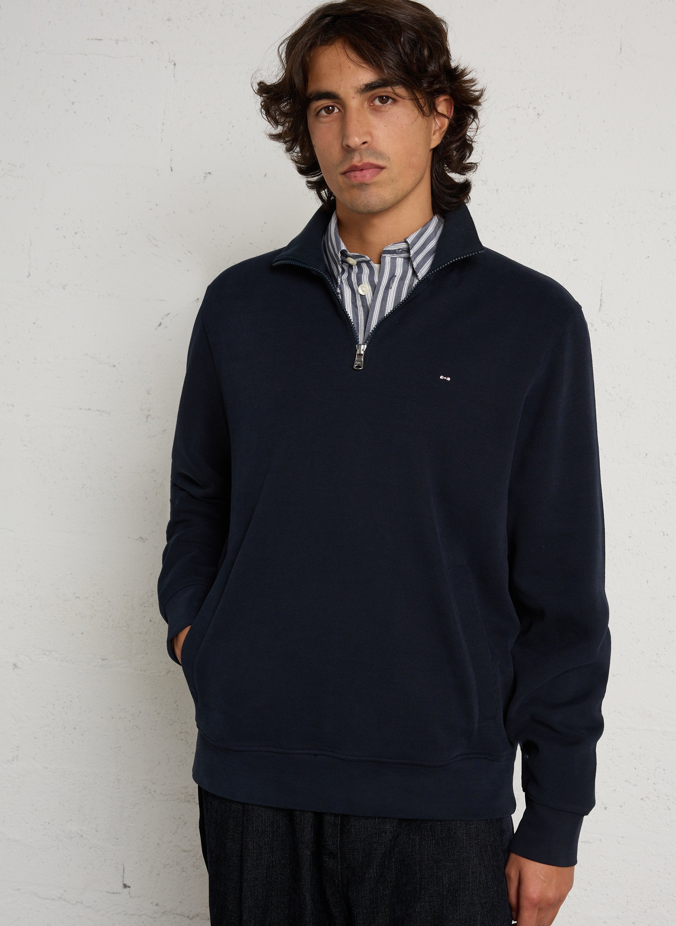 Sweat droit col camionneur  EDEN PARK