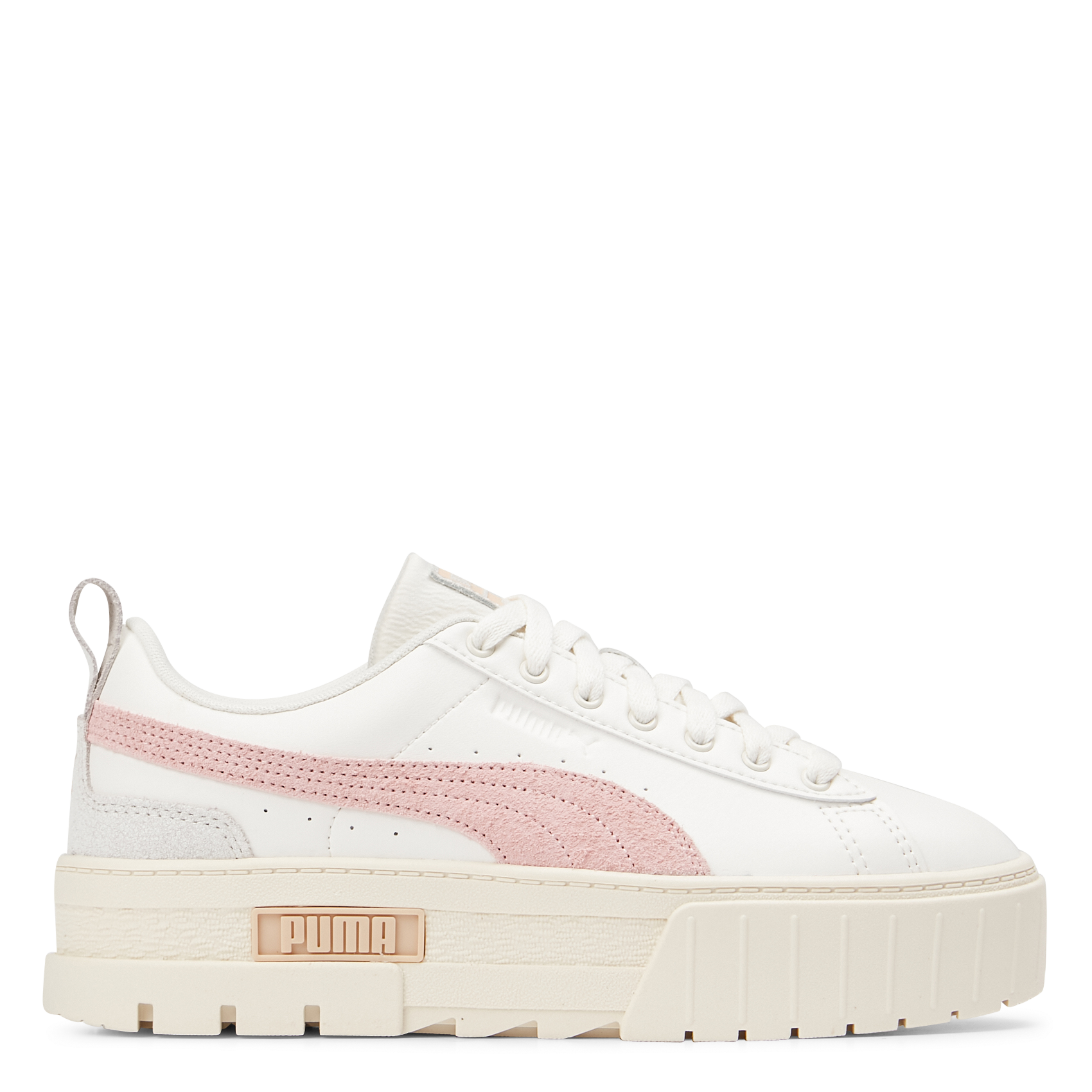 Niedrige Ledersneaker mit Keilabsatz PUMA Rosa