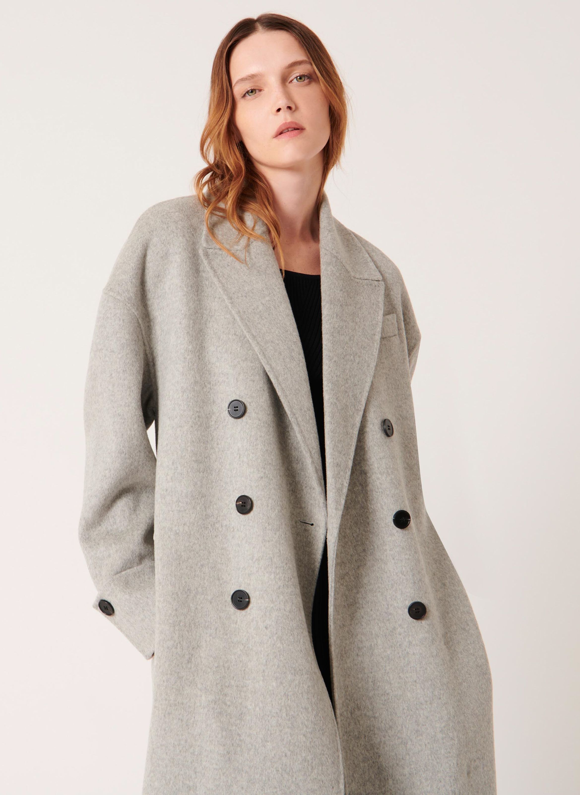 Veste laine oversize discount femme