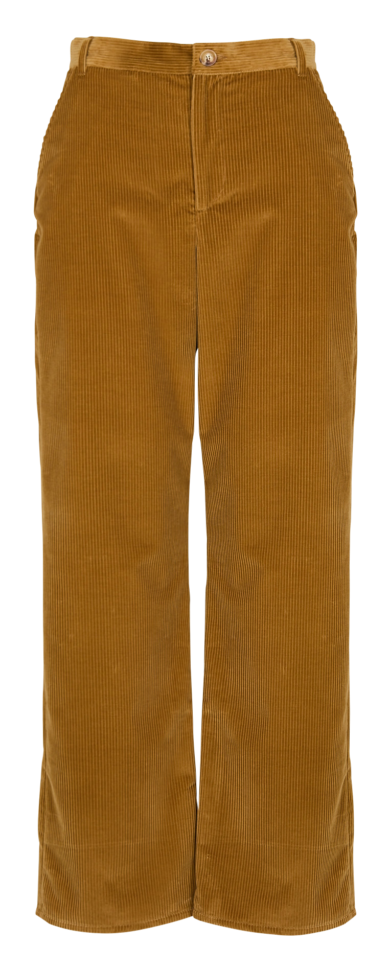 Wijde broek van katoen met hoge taille SUZIE WINKLE Beige