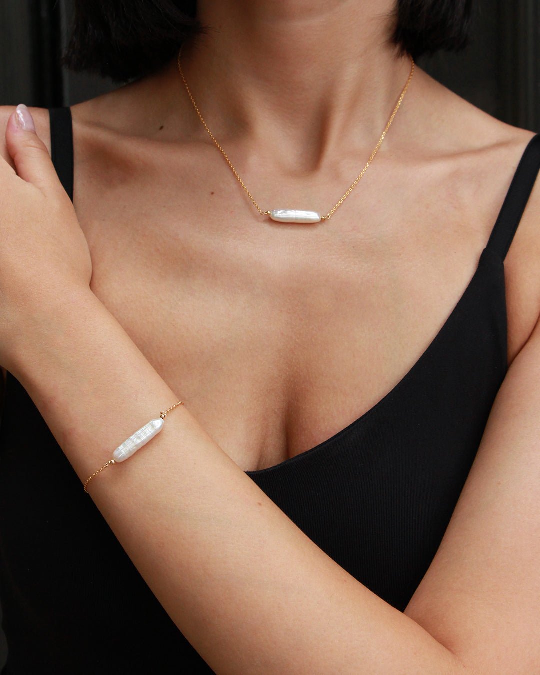 Bracelet moon NILAI Golden