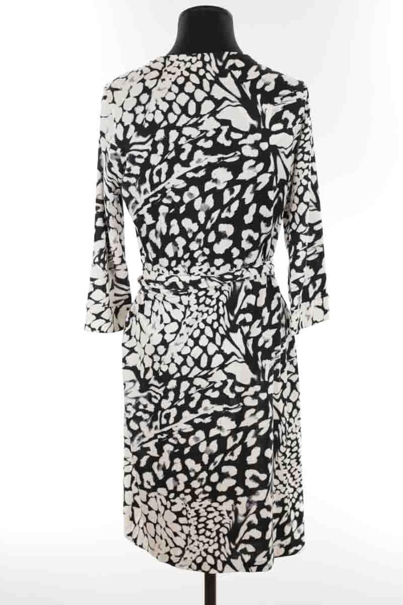 Cotton dress DIANE VON FURSTENBERG - Seconde Main White