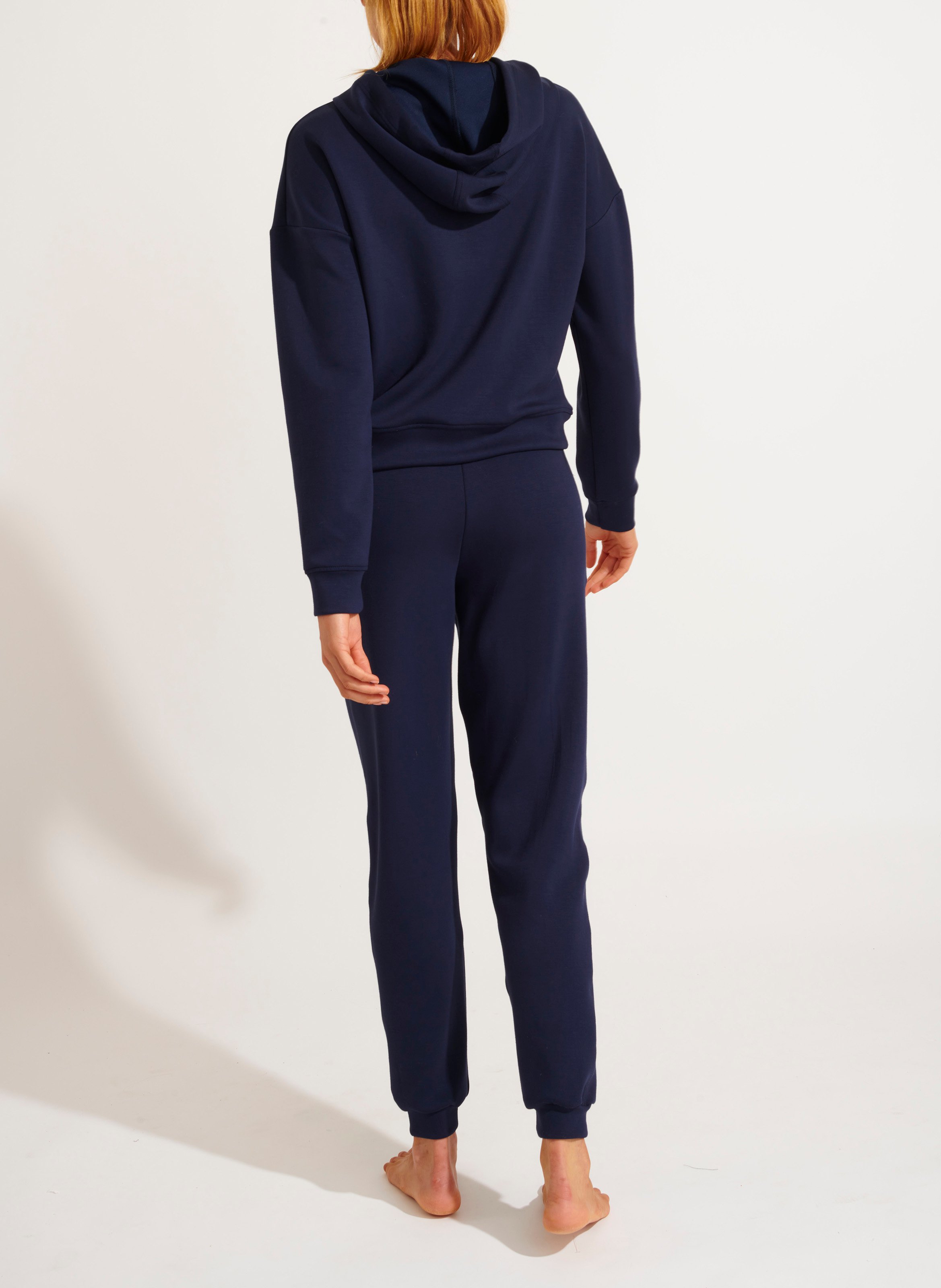 Sweat à capuche  BANANA MOON Bleu