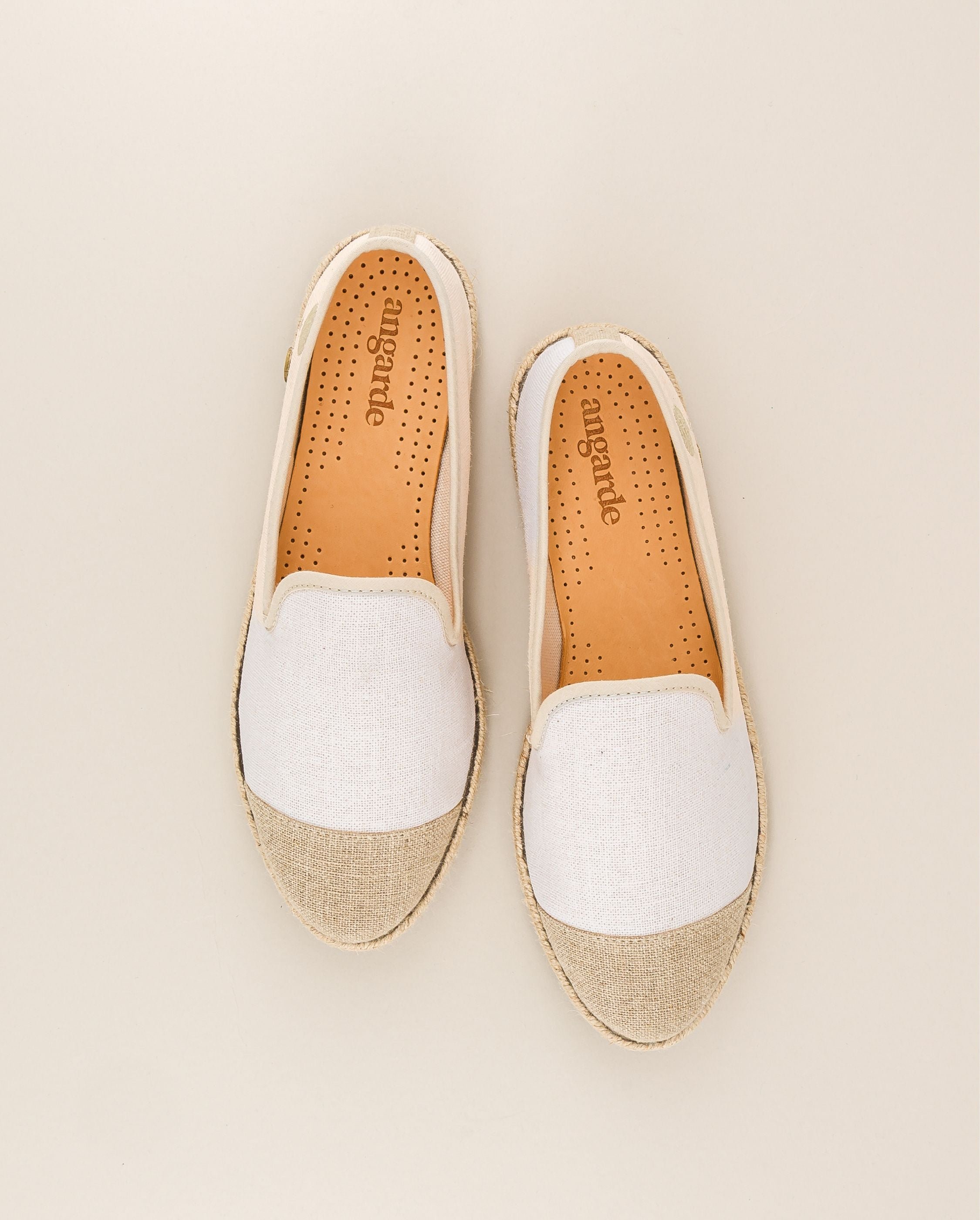 Women's espadrilles collab' x l'arrangeuse, sand beige ANGARDE Beige