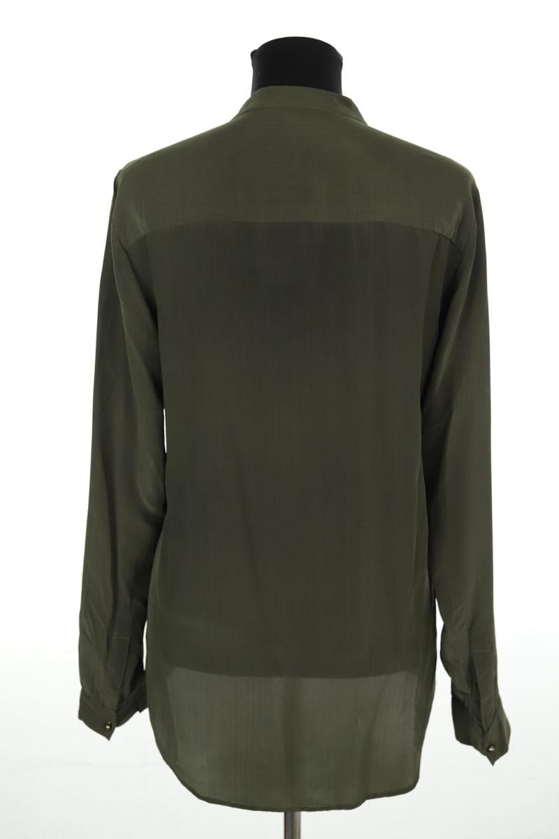 Silk blouse VALENTINE GAUTHIER- SECONDE MAIN Khaki