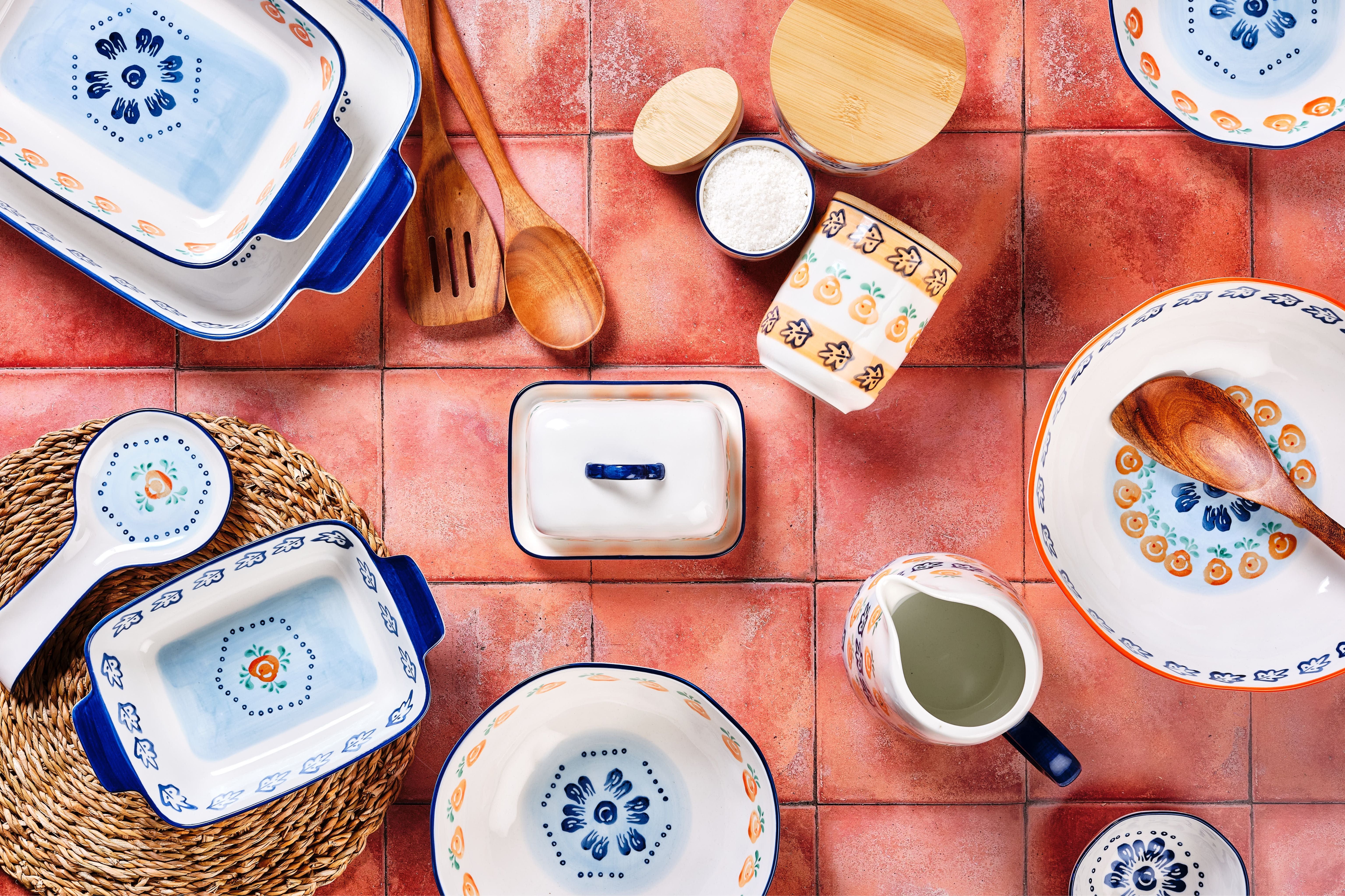 Service the essentials napoli - 12 pieces - citrus BJORN White