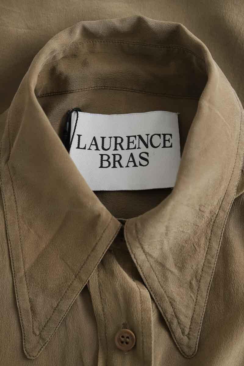 Daniel silk shirt LAURENCE BRAS - Seconde Main Khaki