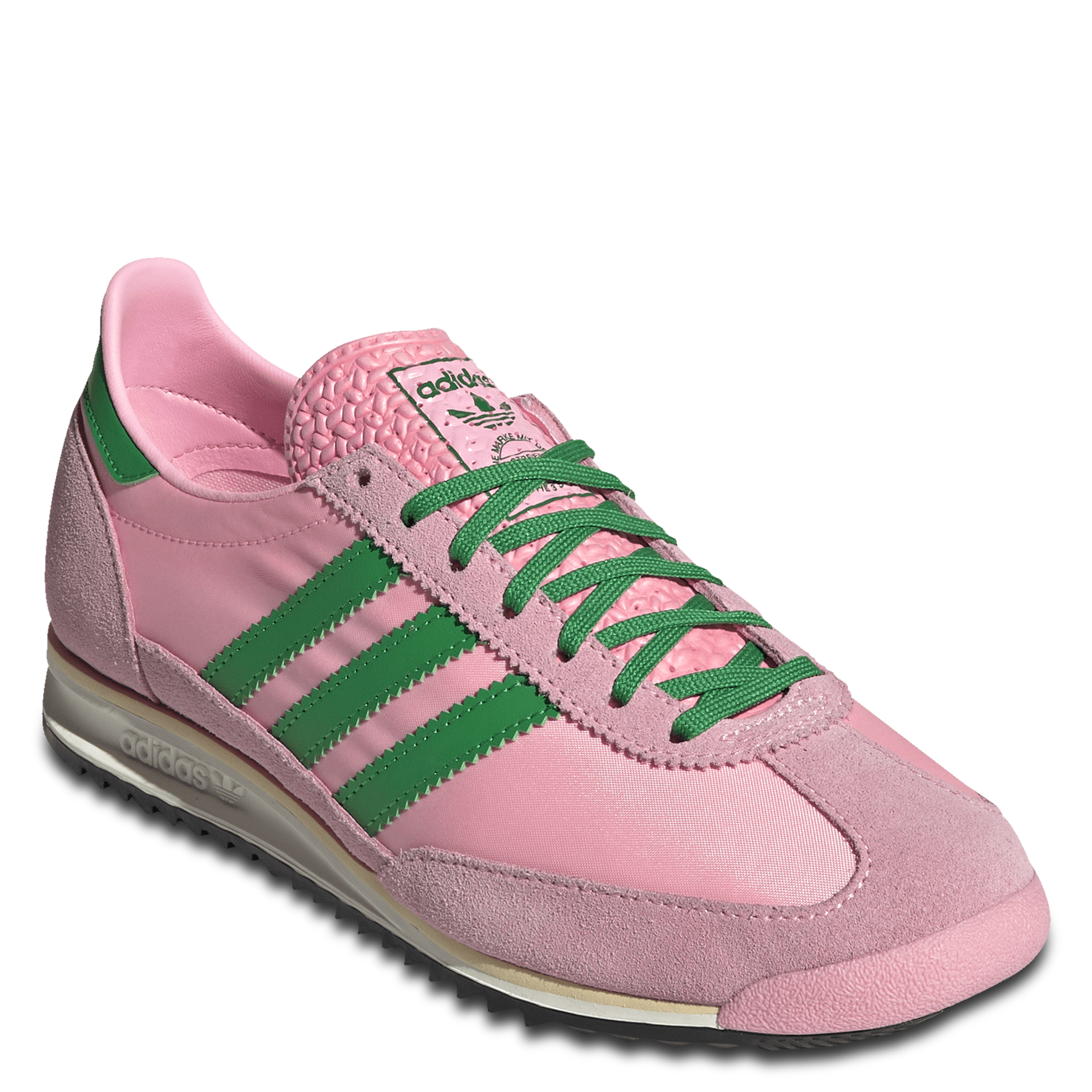 Baskets basses à lacets ADIDAS Rose