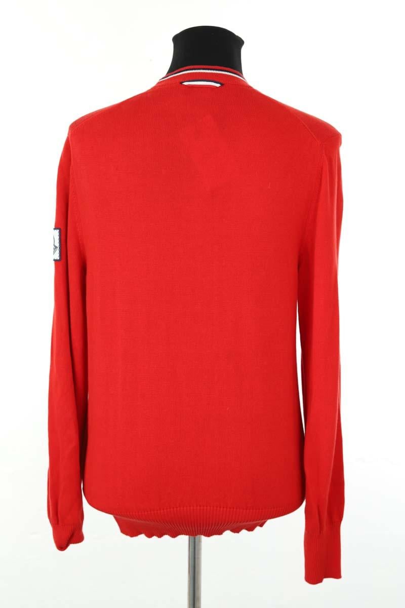 Cotton cardigan MONCLER - Seconde Main Red