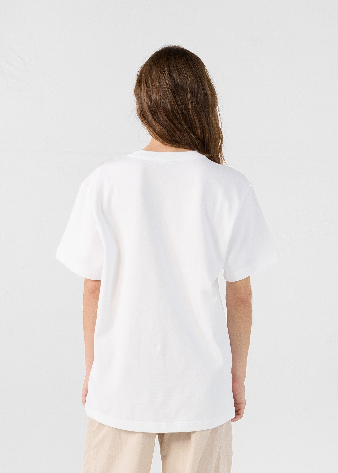 Round neck t-shirt Andrea JOTT White