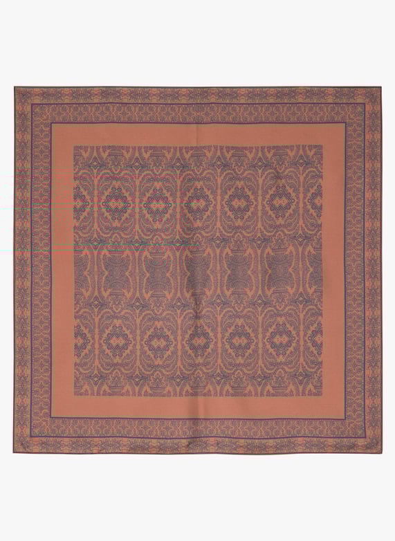 Attitude printed silk scarf ONE SIZE