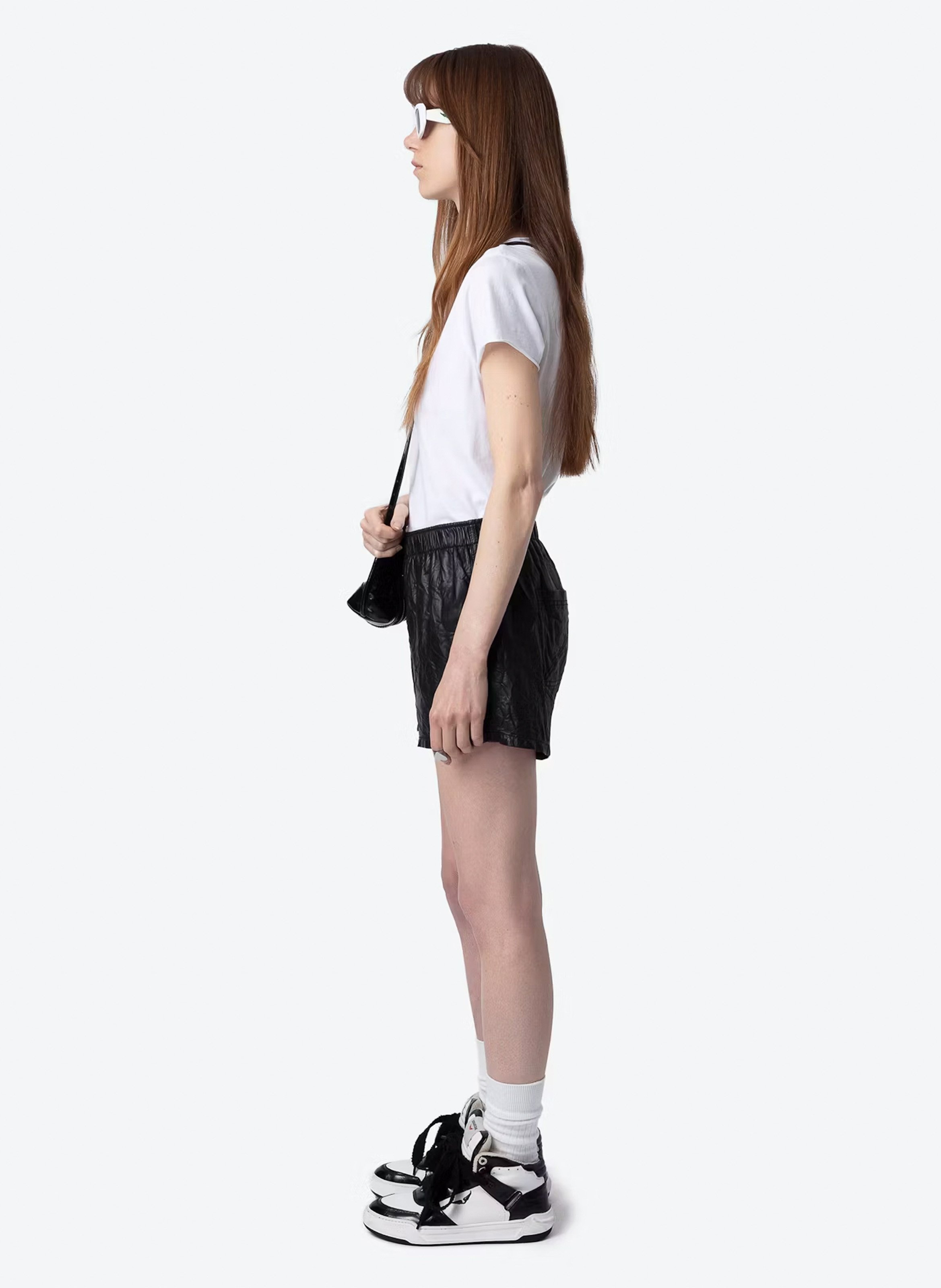 Tee-shirt droit en coton bio ZADIG&VOLTAIRE Blanc