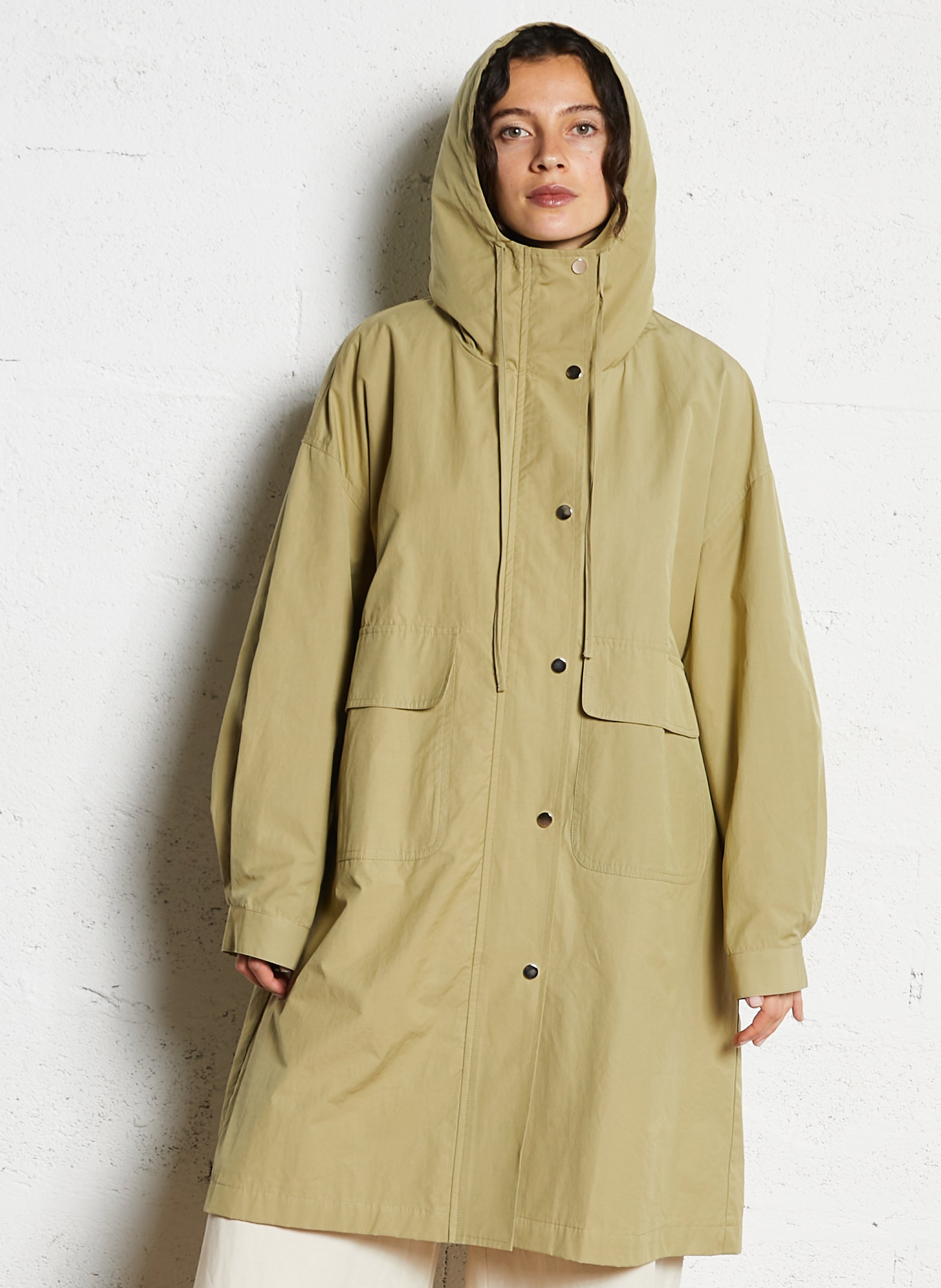 Oversize-Kapuzenparka JC SOPHIE Khaki
