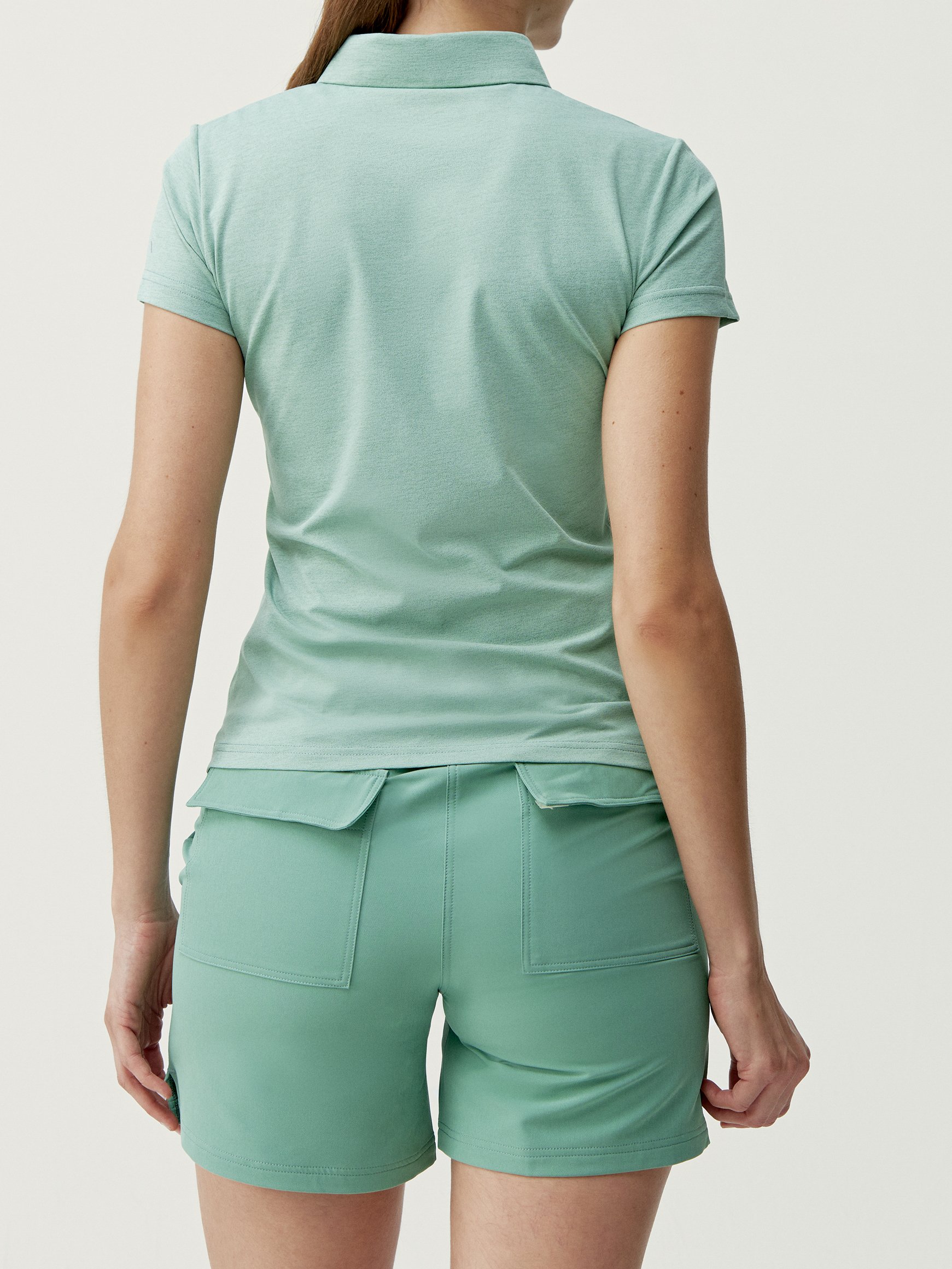 Short-sleeve performance sports t-shirt BORN LIVING YOGA Green