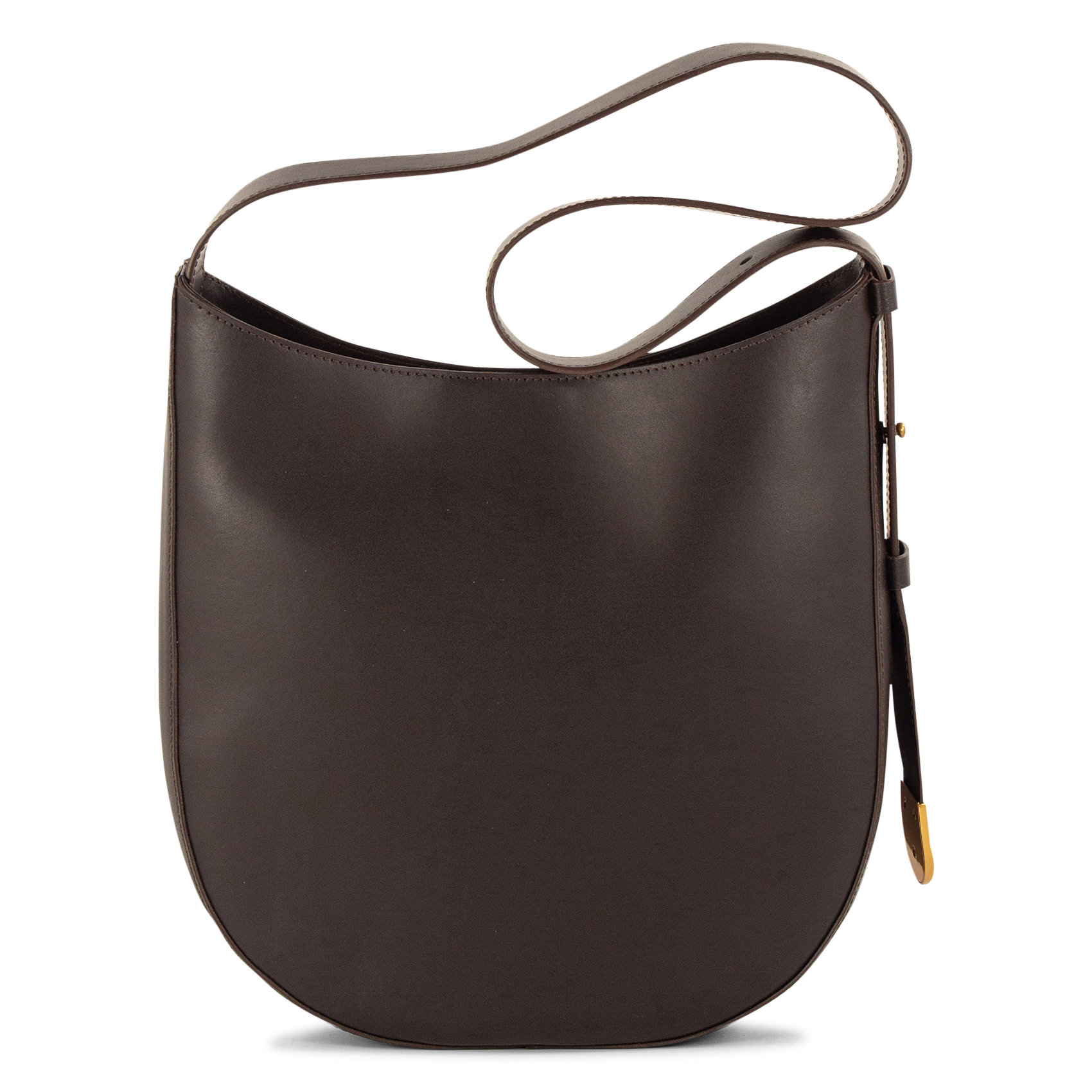 Handtas in leer SESSUN Bruin