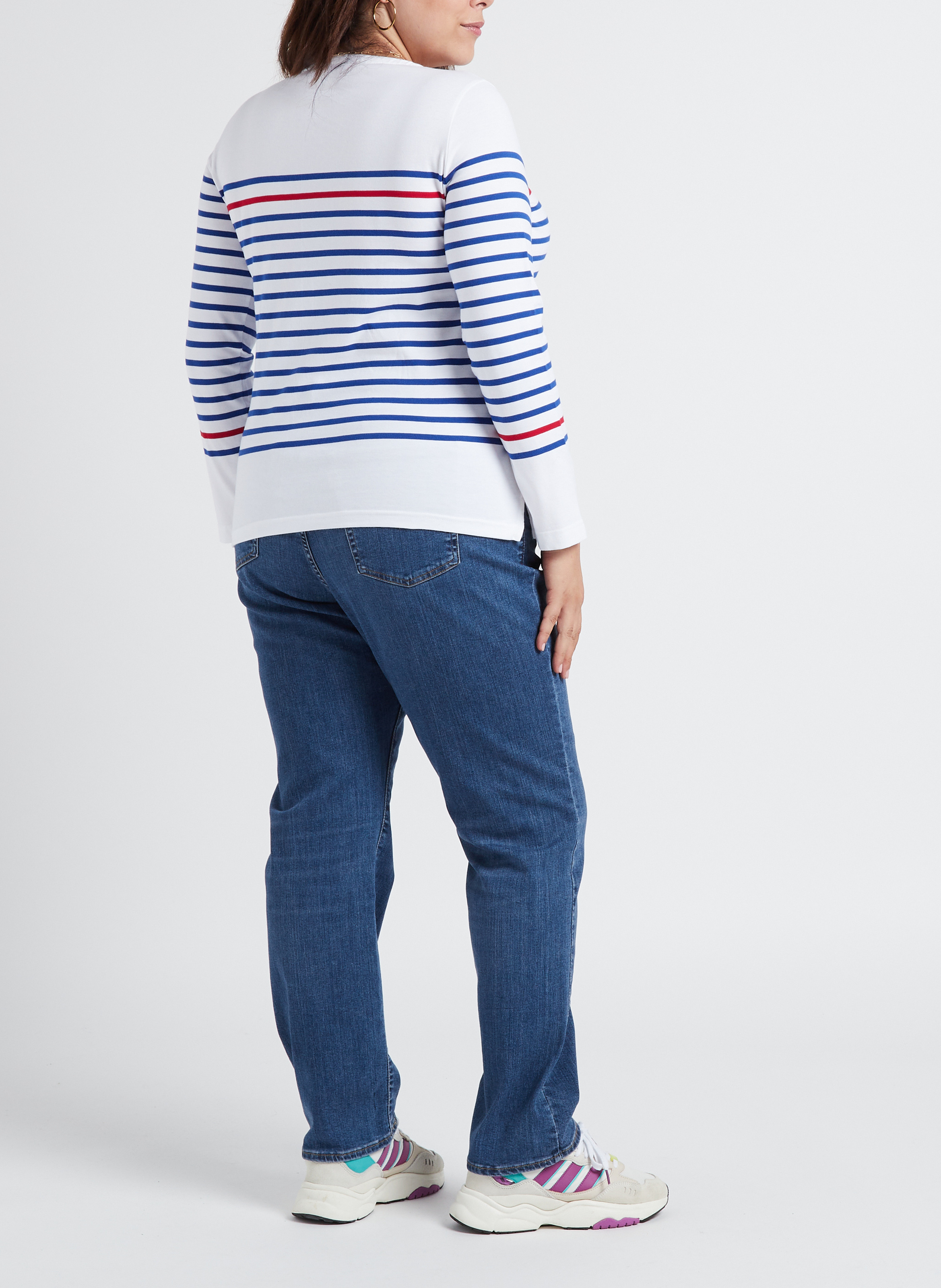 Rechte jeans met hoge taille LEVI'S Jeans verschoten