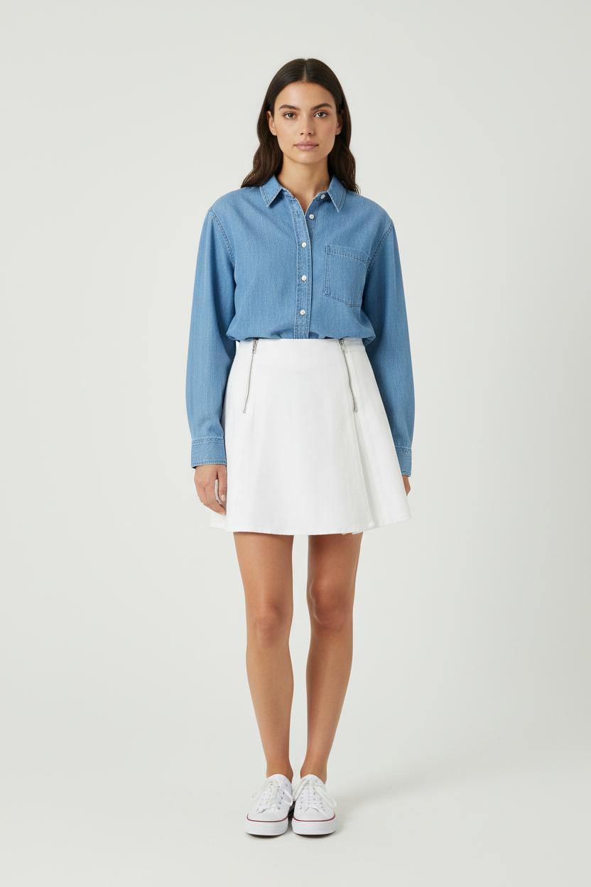 Short & midi skirt ACNE STUDIOS - Seconde Main White