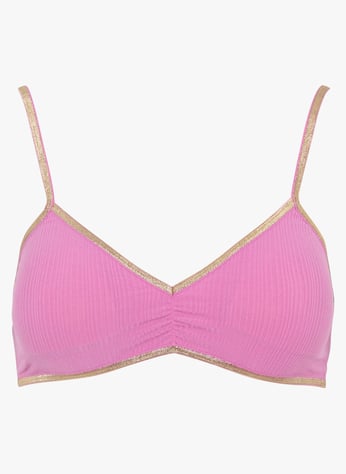 Women'secret Lovely Pink Reggiseno Imbottito A Triangolo In Pizzo – Morbido E Sensuale