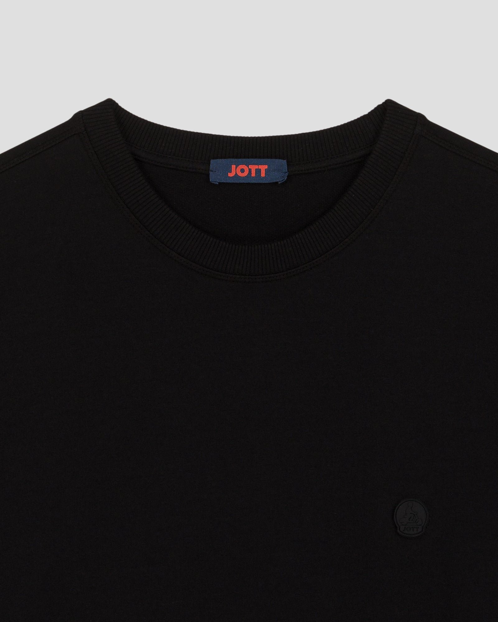 Round neck sweatshirt JOTT Black