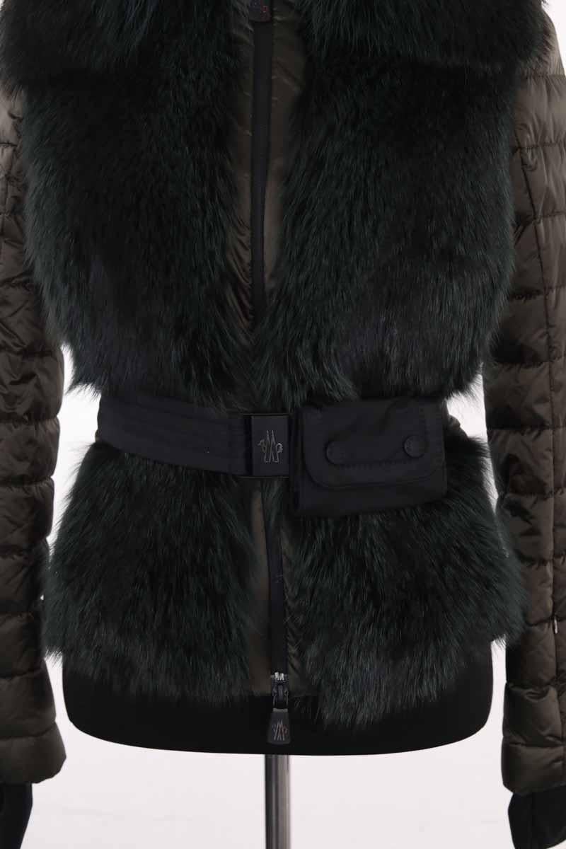 Doudoune MONCLER - Seconde Main Vert