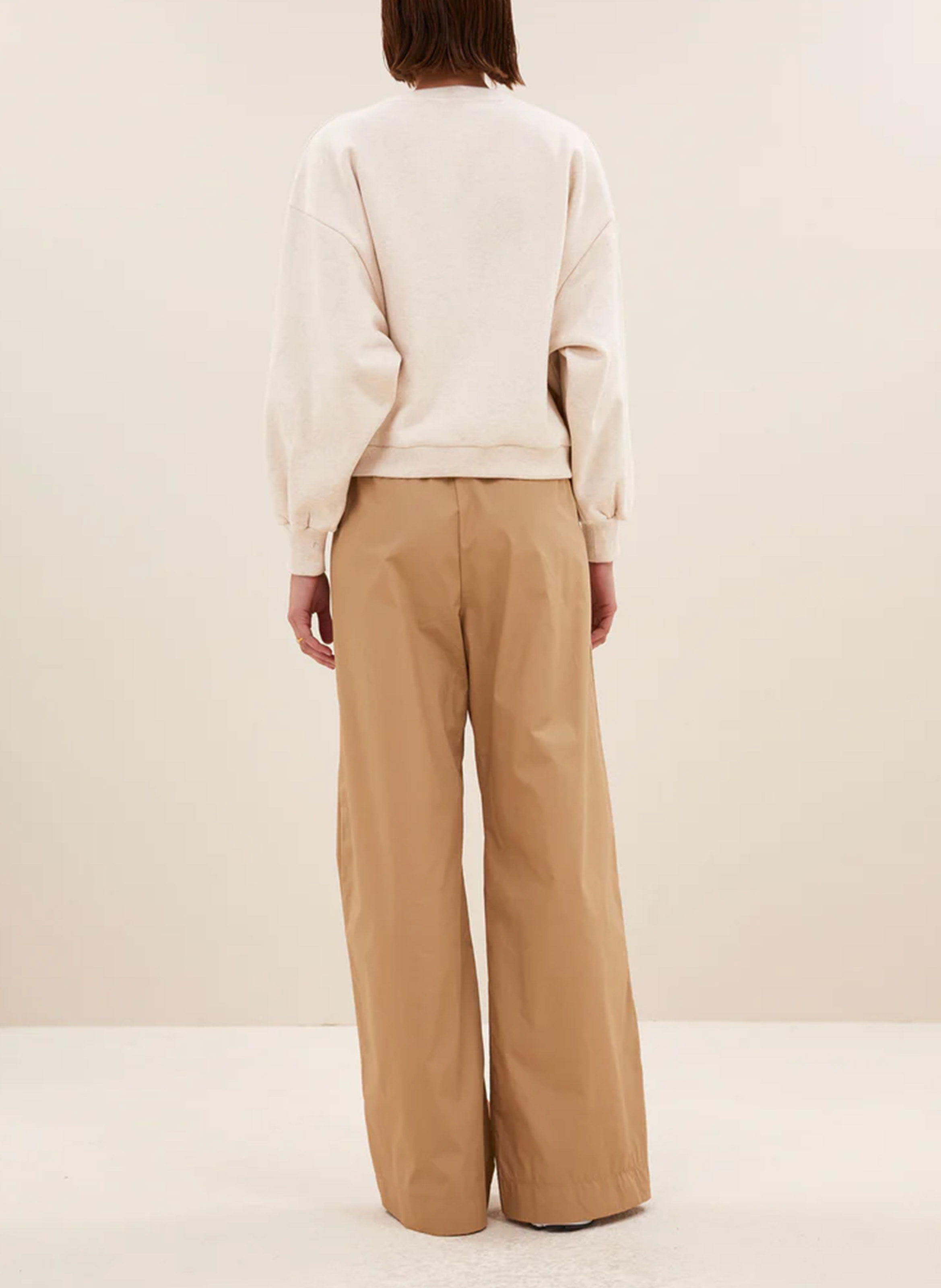 Oversize-Sweatshirt aus Bio-Baumwollmischung BY BAR Rosa