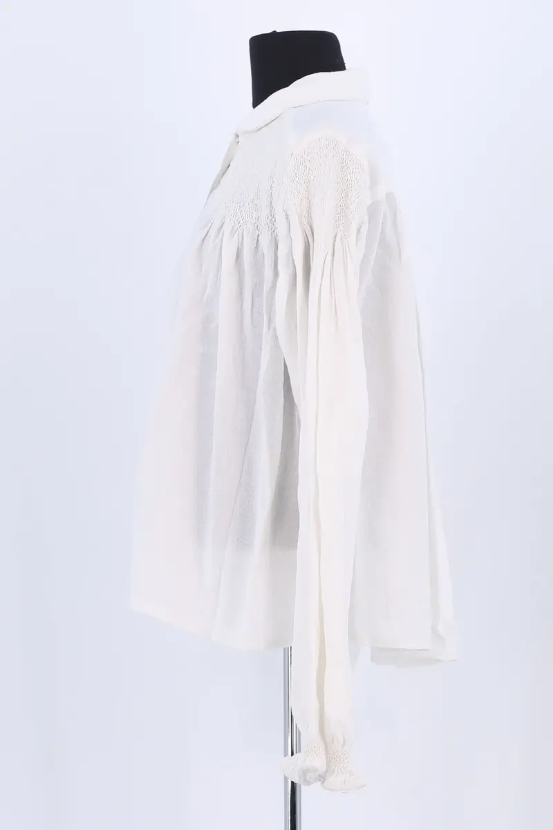 Blouse LAURENCE BRAS - Seconde Main White