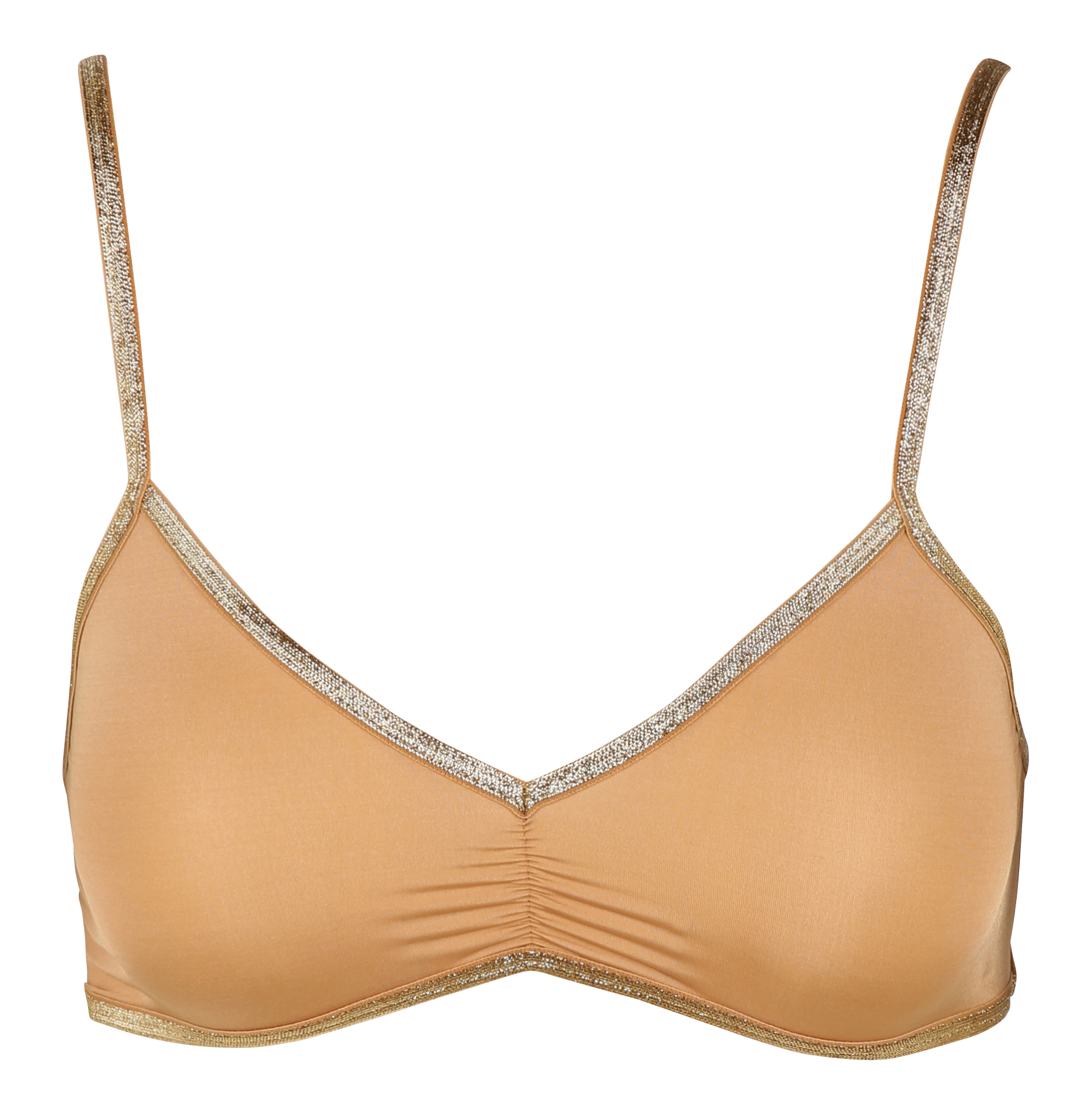 Unwired bralet with lurex LA NOUVELLE