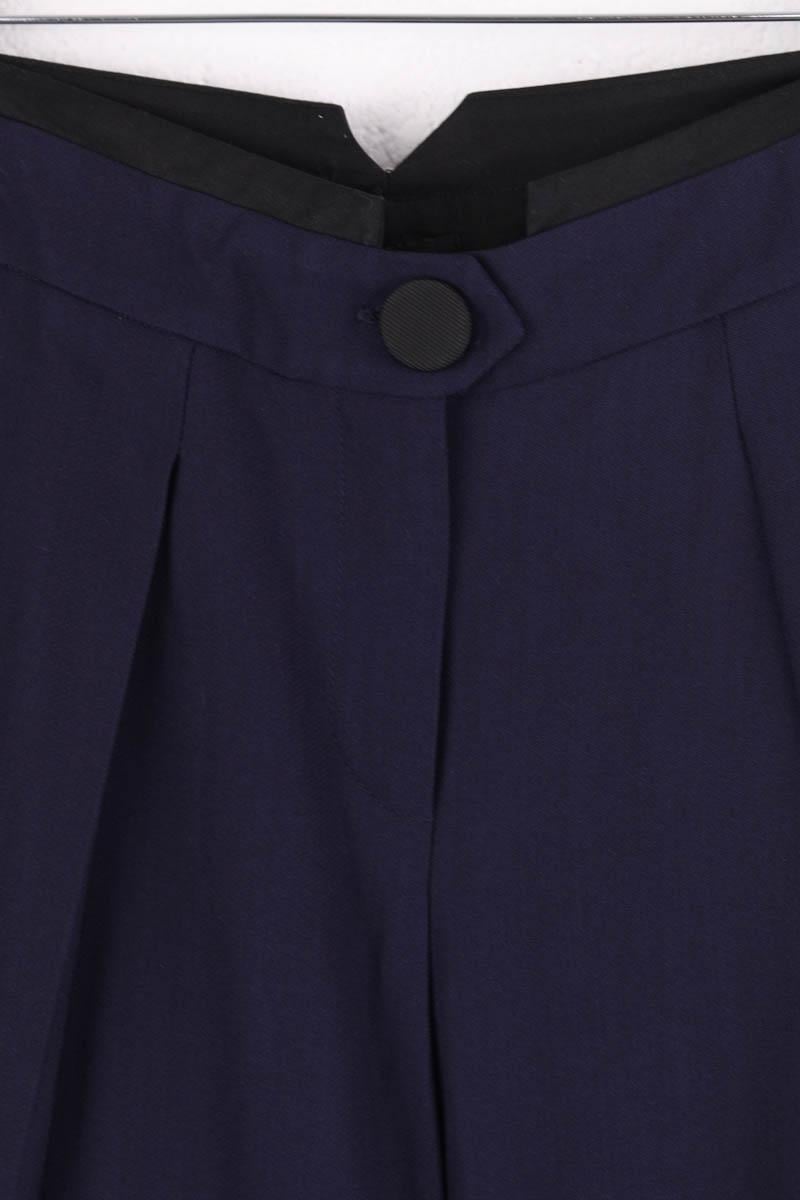 Wide-leg pants TARA JARMON - Seconde Main Blue