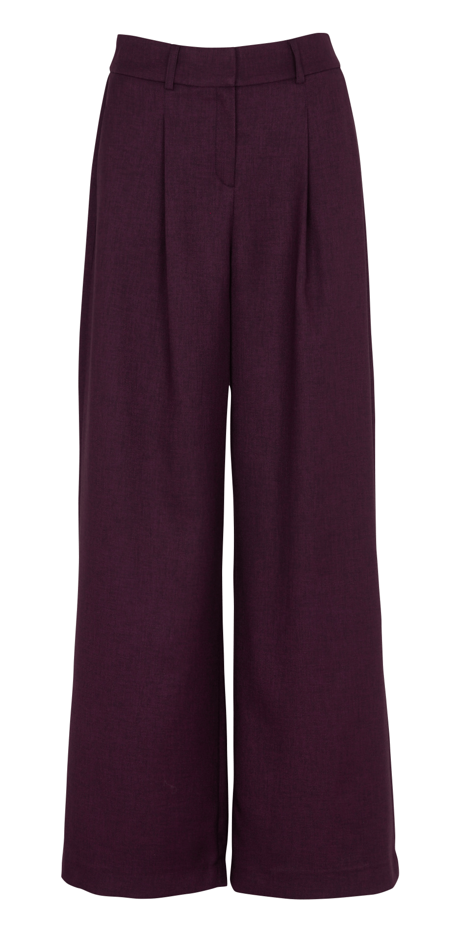 Weite, einfarbige Hose MAISON 123 Violett
