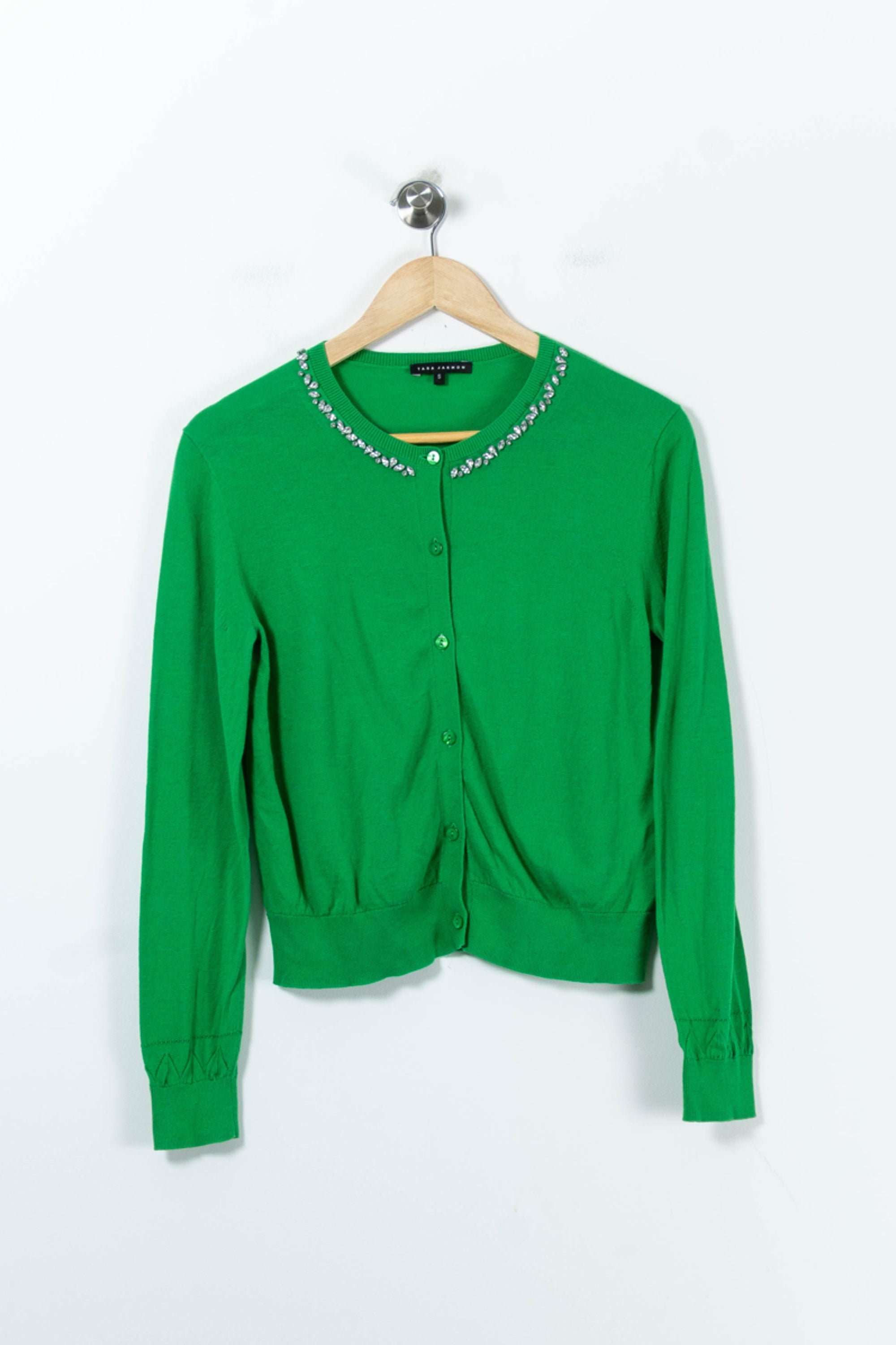 Cardigan TARA JARMON - Seconde Main Green