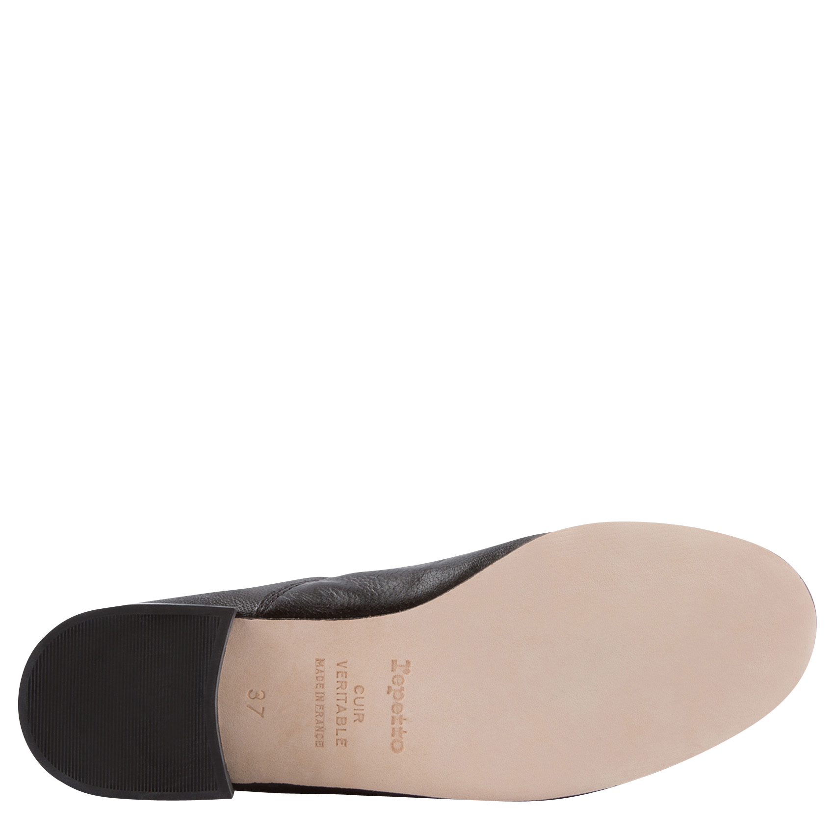 Leather Derby shoes Black