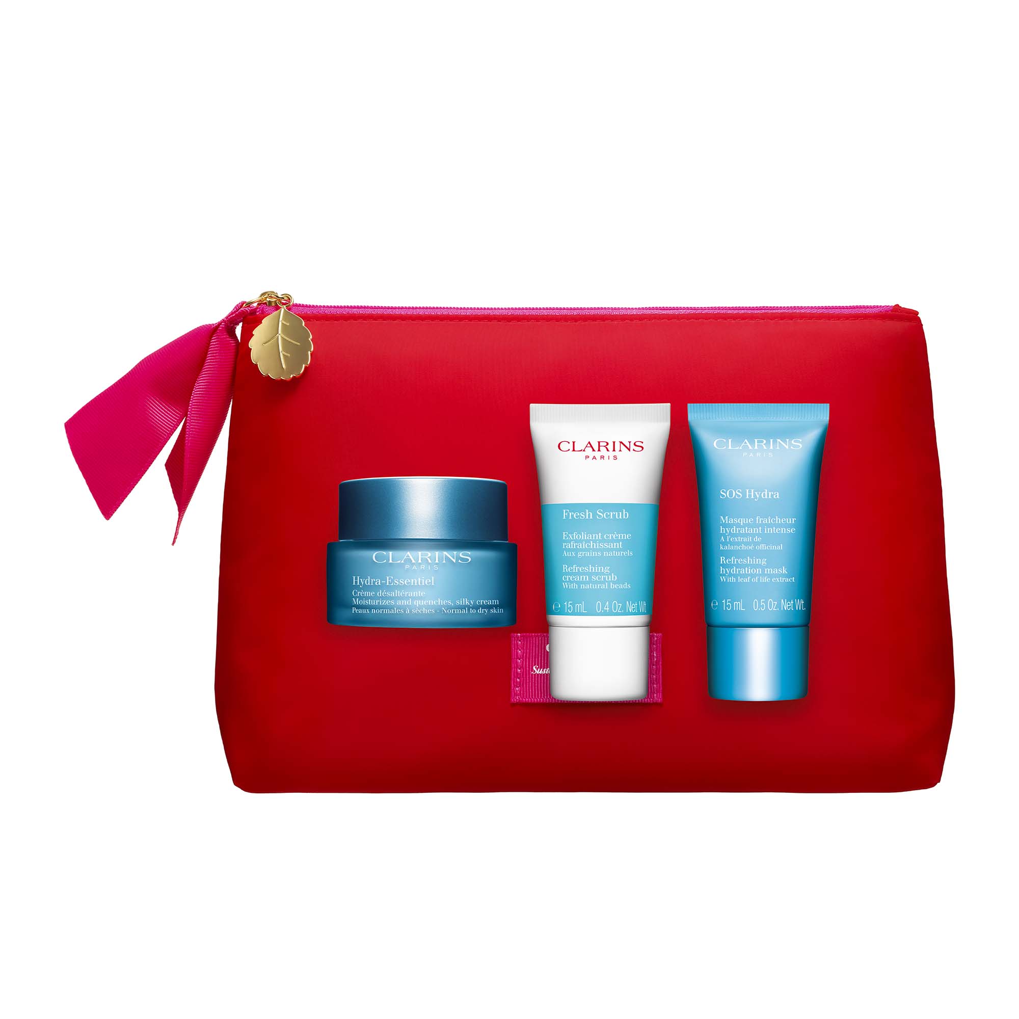 Kerstgeschenkset 2022 - Mes essentiels - Hydratatie - Gezichtsverzorgingsset CLARINS No color