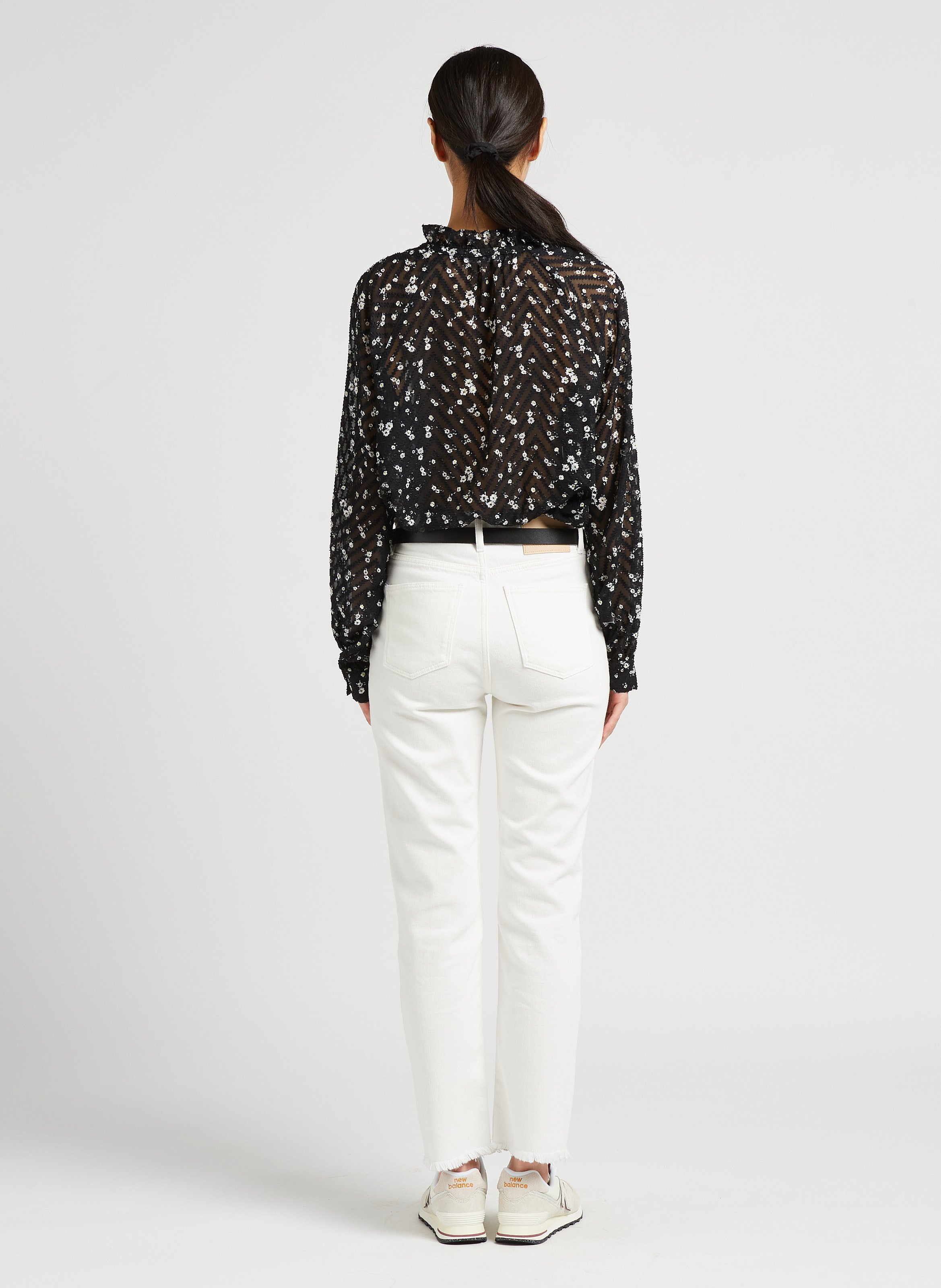 Ceinture en cuir lisse  BOSS Noir